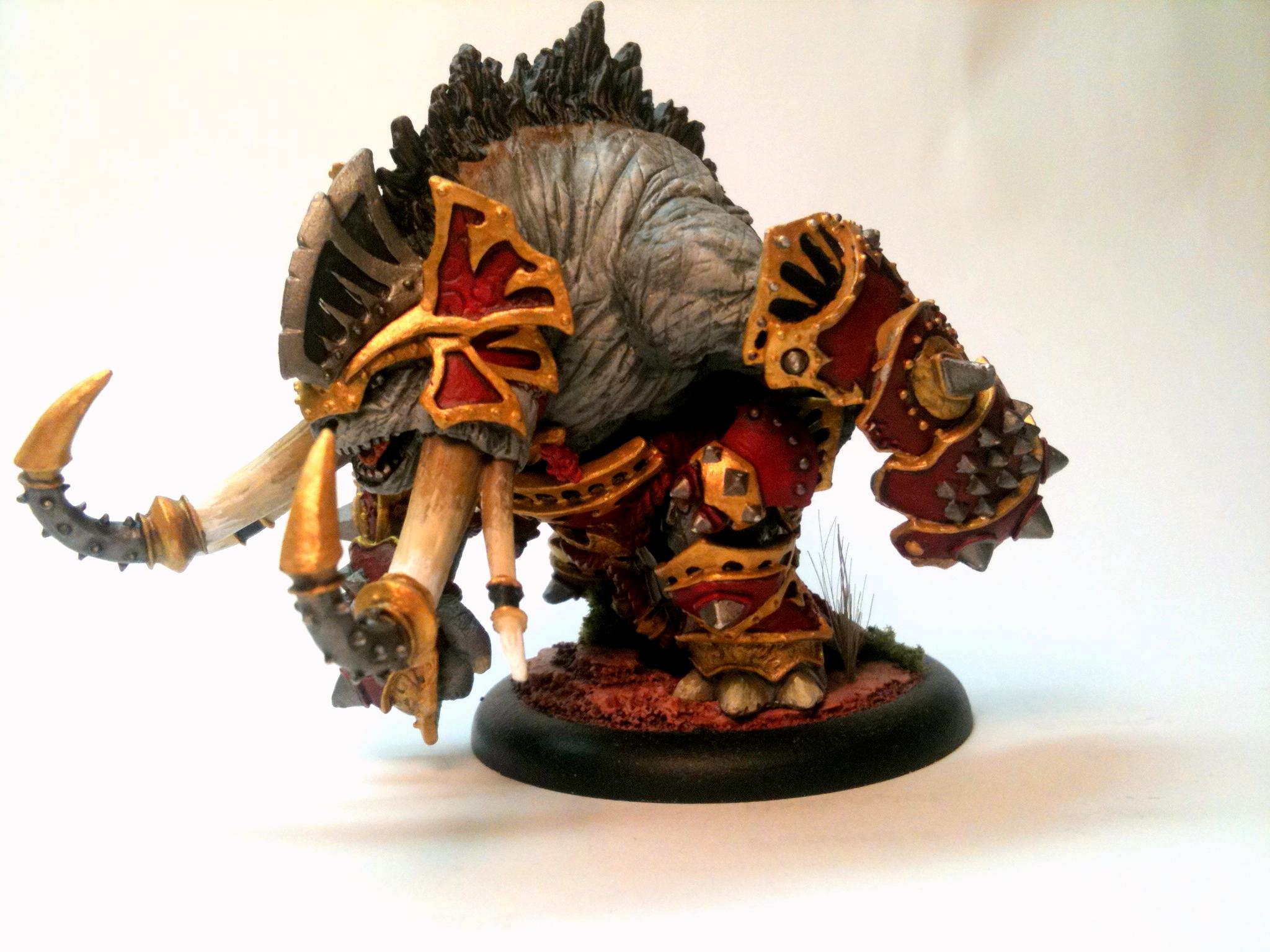 Bronzeback Titan, Skorne, Titan, Warbeast