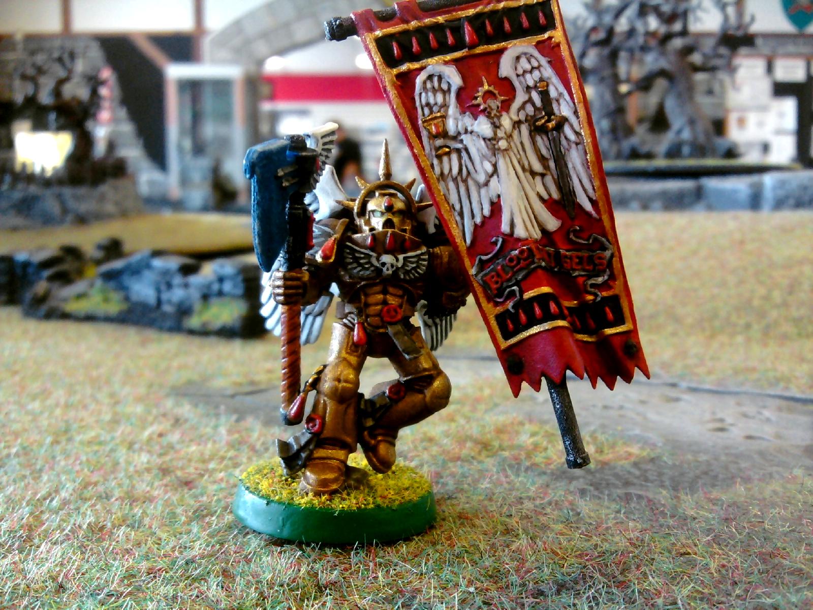 Banner, Blood Angels, Sanguinary Guard, Space Marines