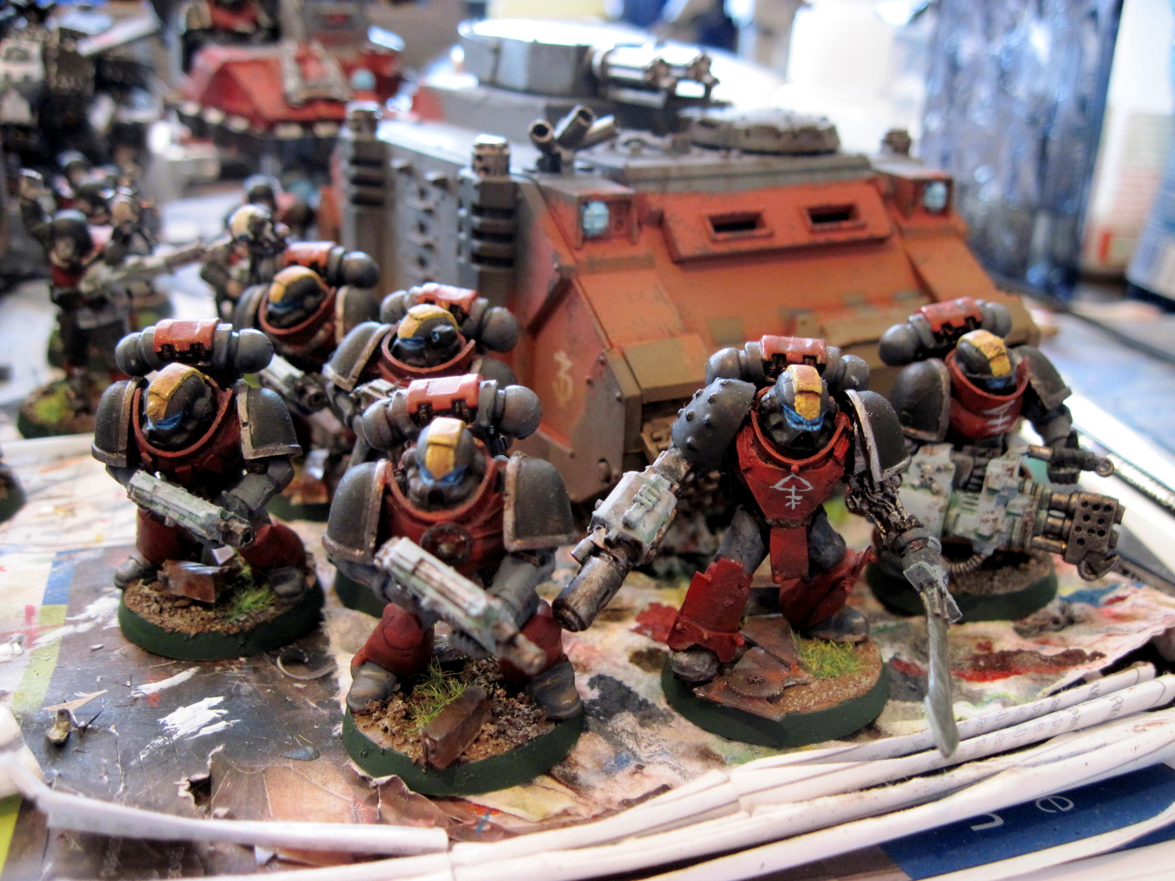 Eldar, Iron Hands, Space Marines, Sternguard, Warhammer 40,000