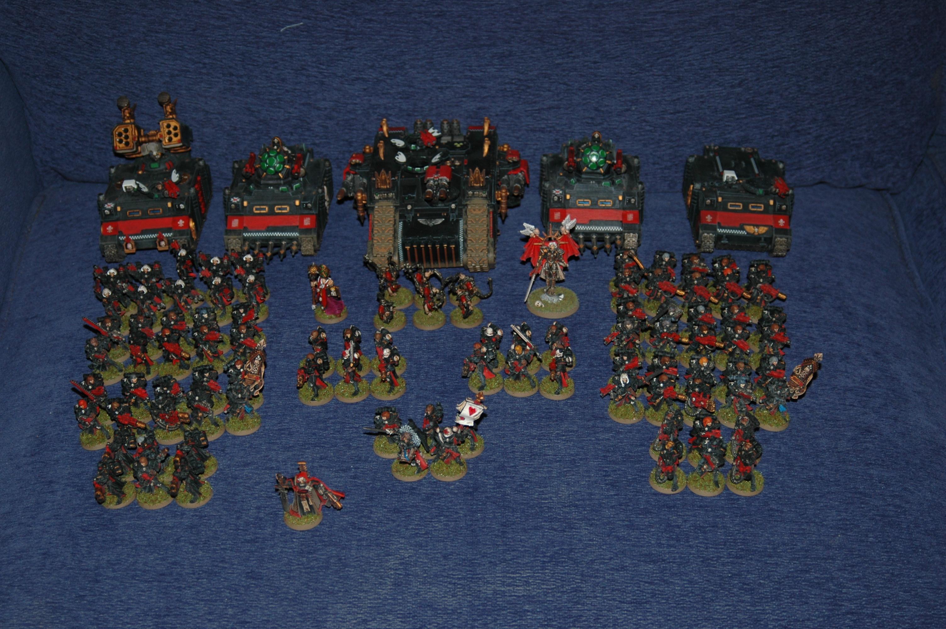 The main battle force; foot heavy faith will carry them