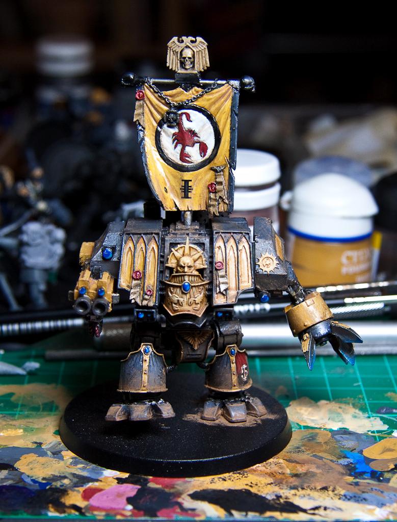 Red Scorpion, Venerable Dreadnought, Work In Progress