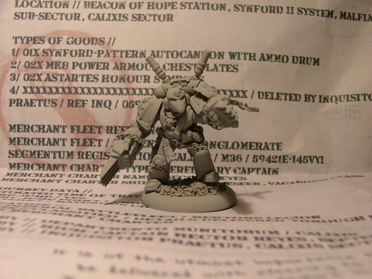 Mentor Legion, Space Marines, Work In Progress