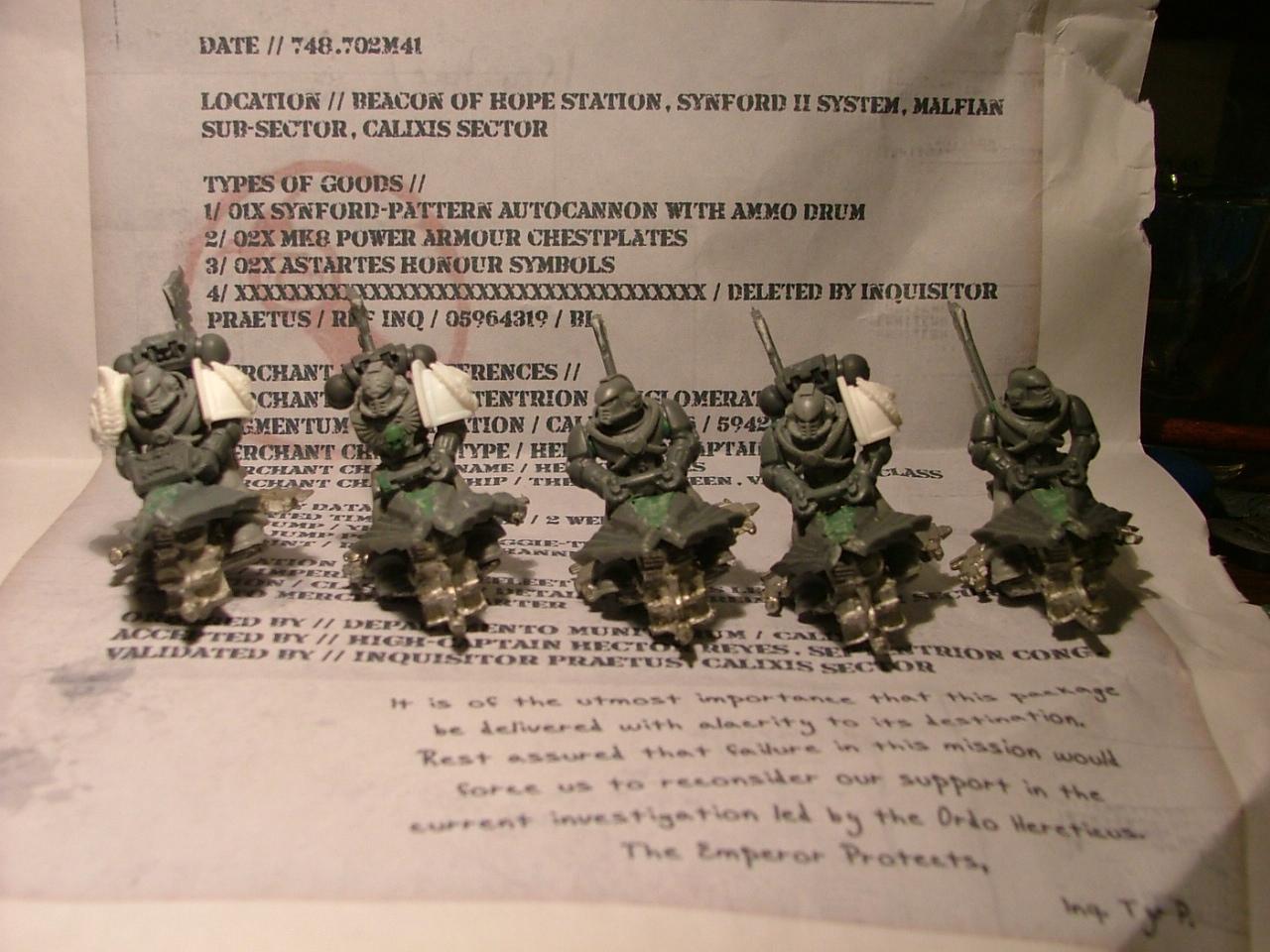 Jetbike, Mentor Legion, Space Marines, Work In Progress