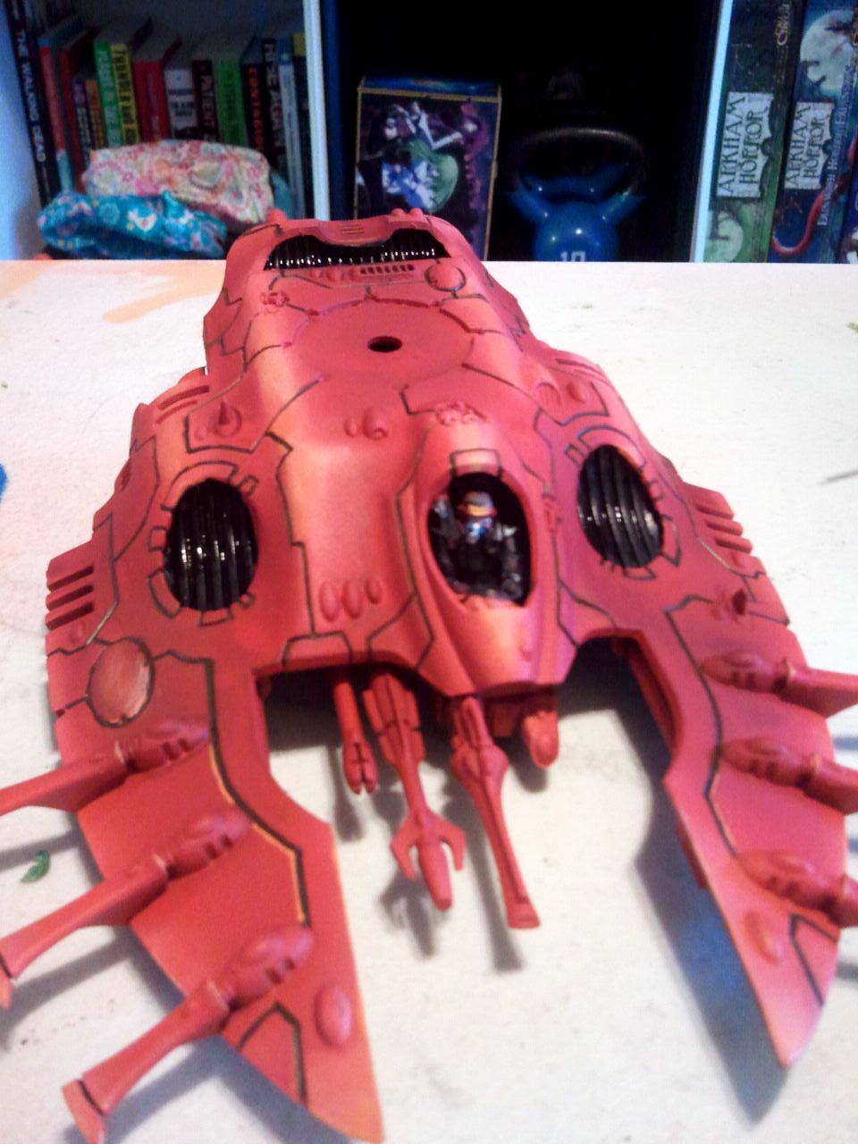 Airbrush, Eldar, Work In Progress