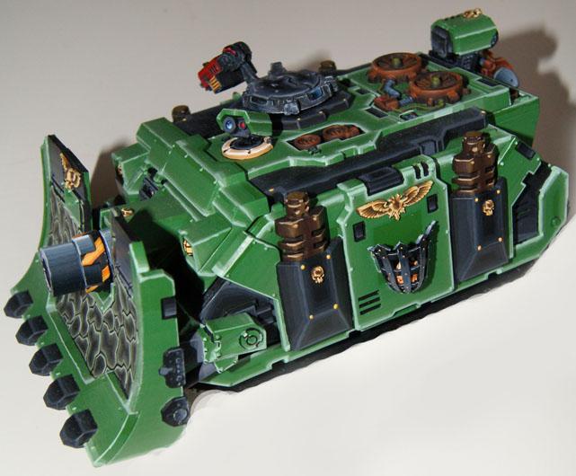 Salamander, Space Marines, Tank, Vindicator, Warhammer 40,000