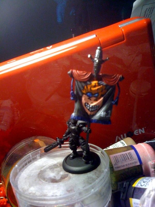 And his personal banner(wip wich has been finished)