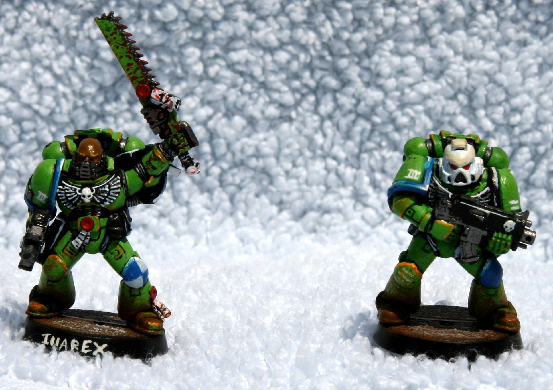 Sargent, Sons Of Medusa, Space Marines, Tactical Squad