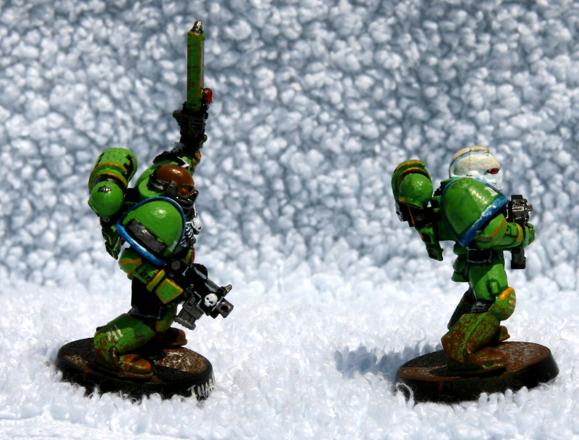 Sargent, Sons Of Medusa, Space Marines, Tactical Squad