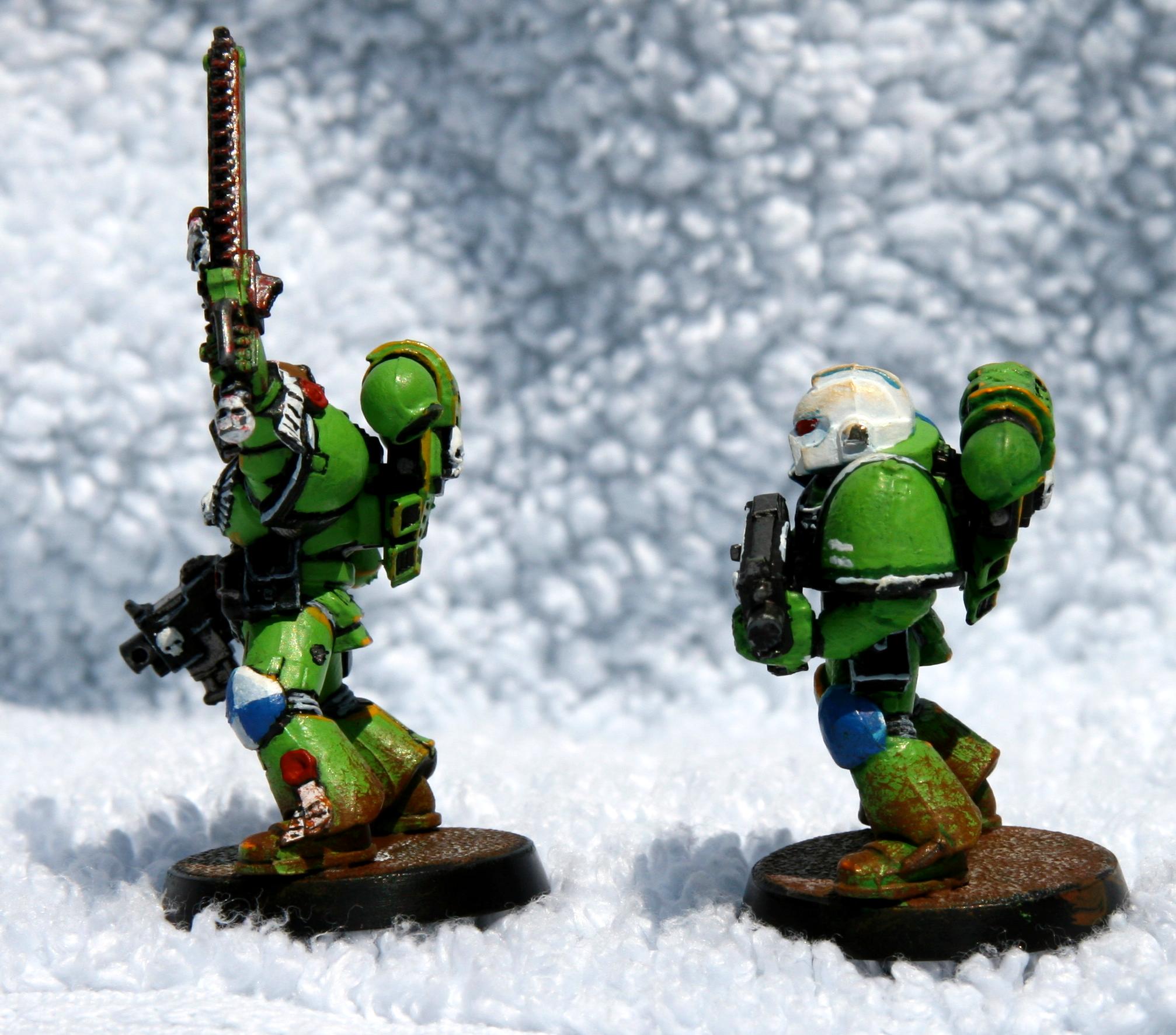 Sargent, Sons Of Medusa, Space Marines, Tactical Squad