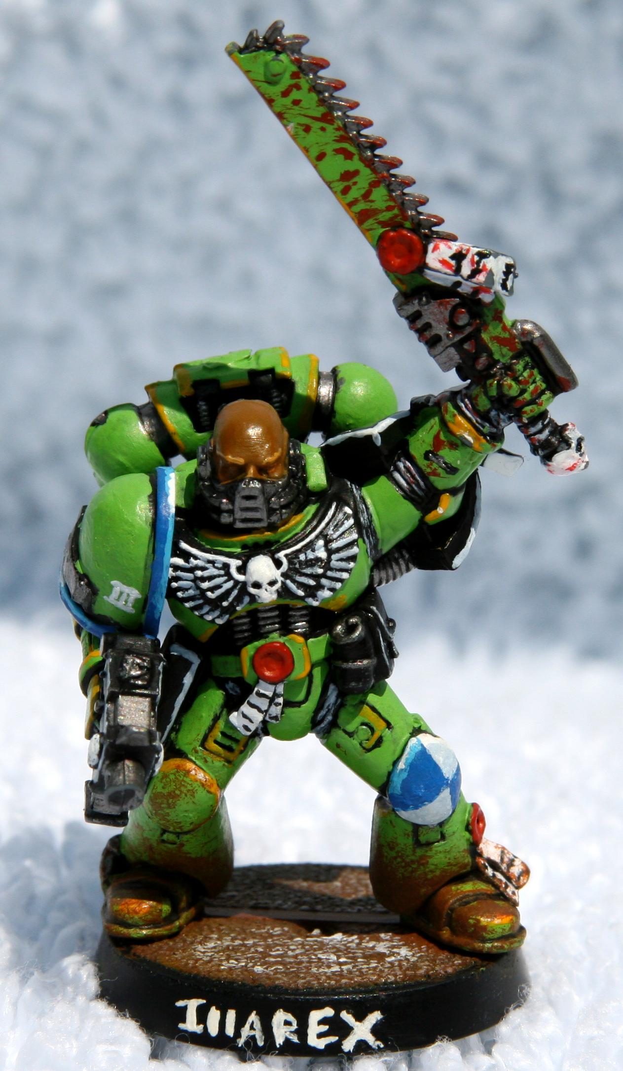 Sargent, Sons Of Medusa, Space Marines, Tactical Squad
