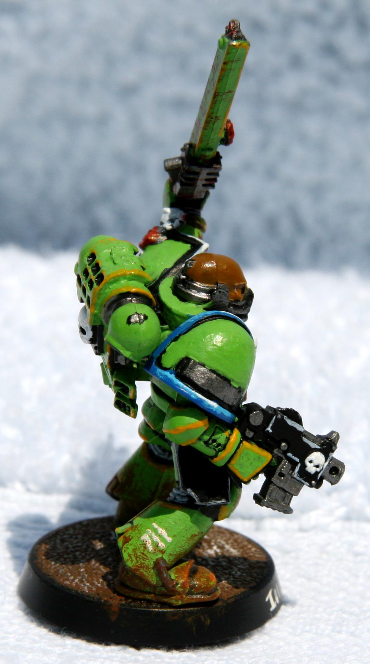 Sargent, Sons Of Medusa, Space Marines, Tactical Squad