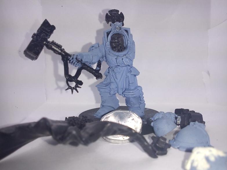 Conversion, Greenstuff, Rune Priest, Space Wolves