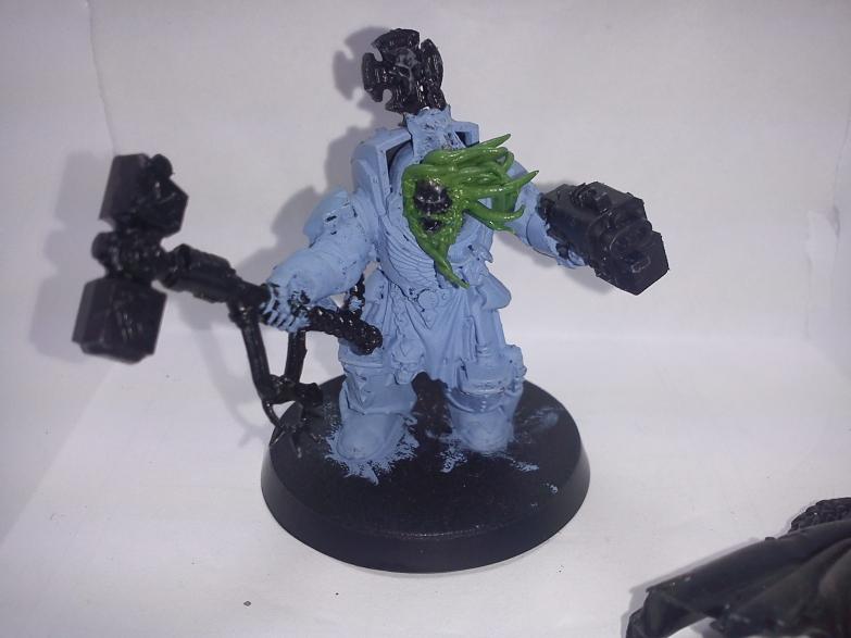 Conversion, Greenstuff, Rune Priest, Space Wolves