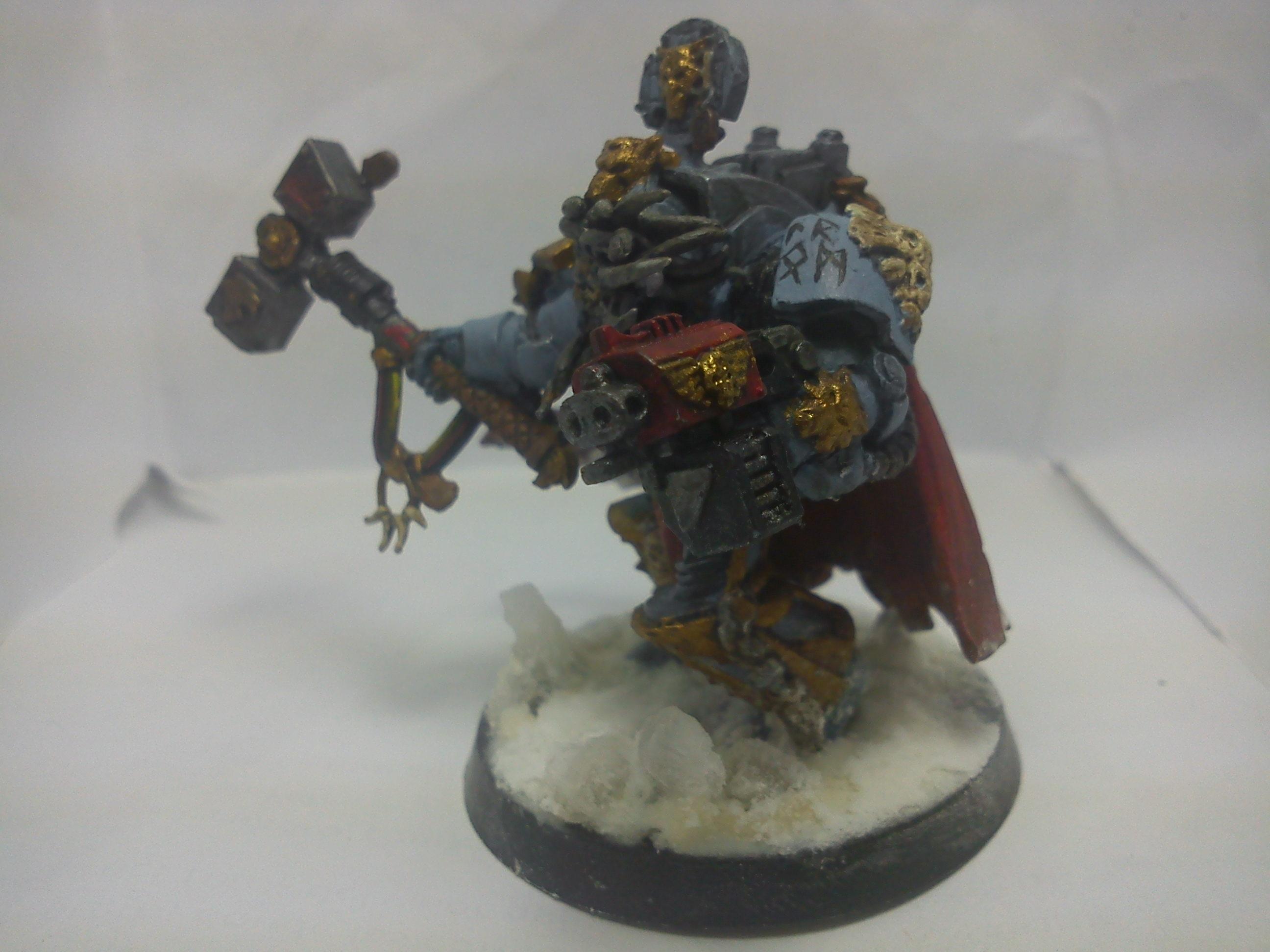 Conversion, Greenstuff, Rune Priest, Space Wolves