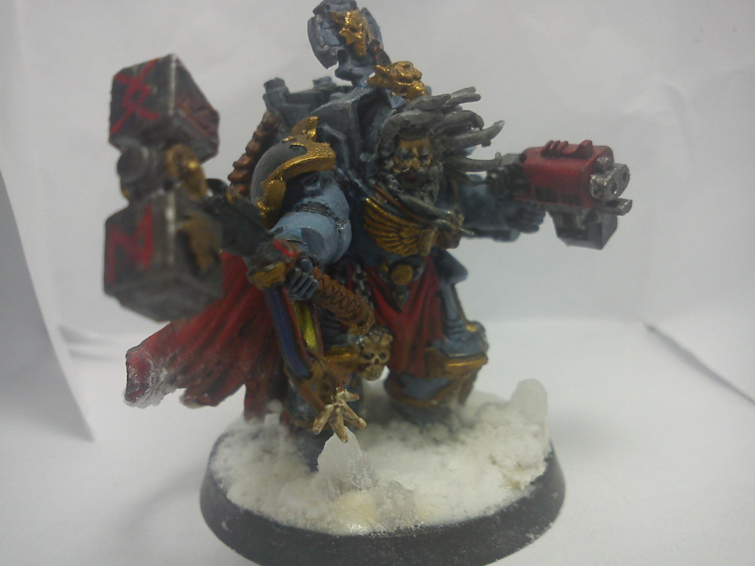 Conversion, Greenstuff, Rune Priest, Space Wolves