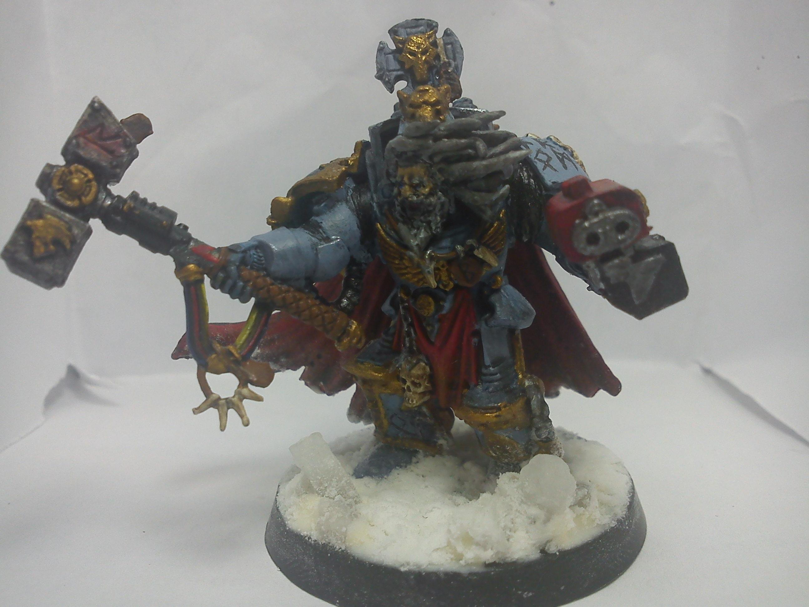 Conversion, Greenstuff, Rune Priest, Space Wolves