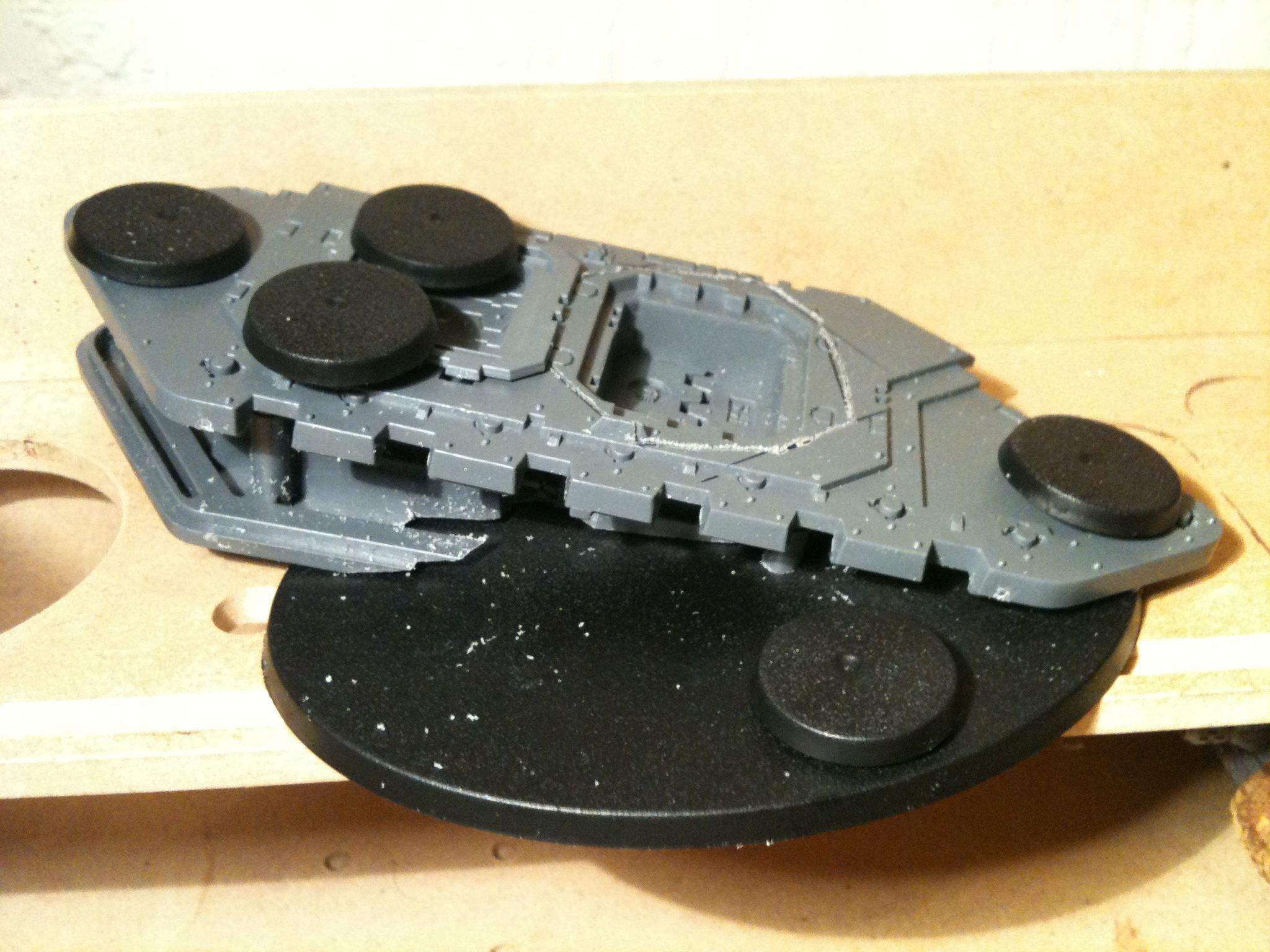 Da Dark Angelz, Mega-armour, Orks, Warboss, Work In Progress