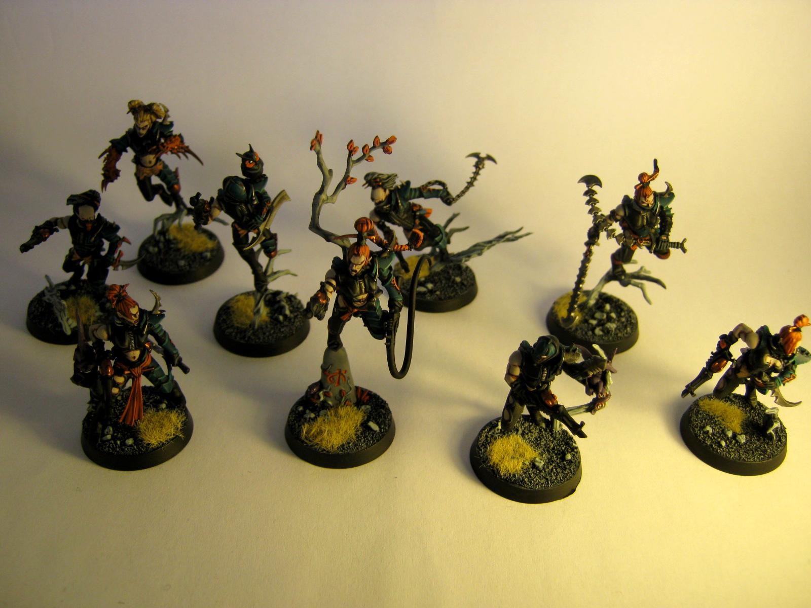 Corpse Forest, Dark Eldar, Work In Progress, Wych