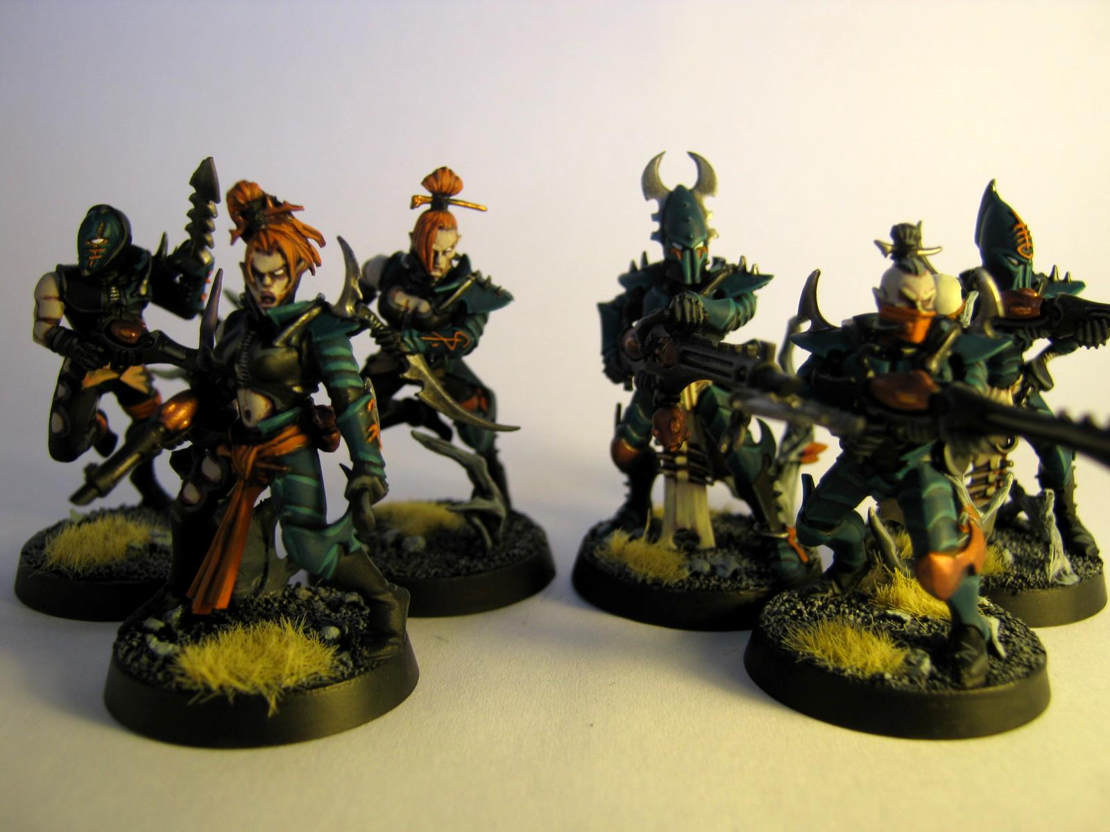 Corpse Forest, Dark Eldar, Kabalite, Work In Progress, Wych