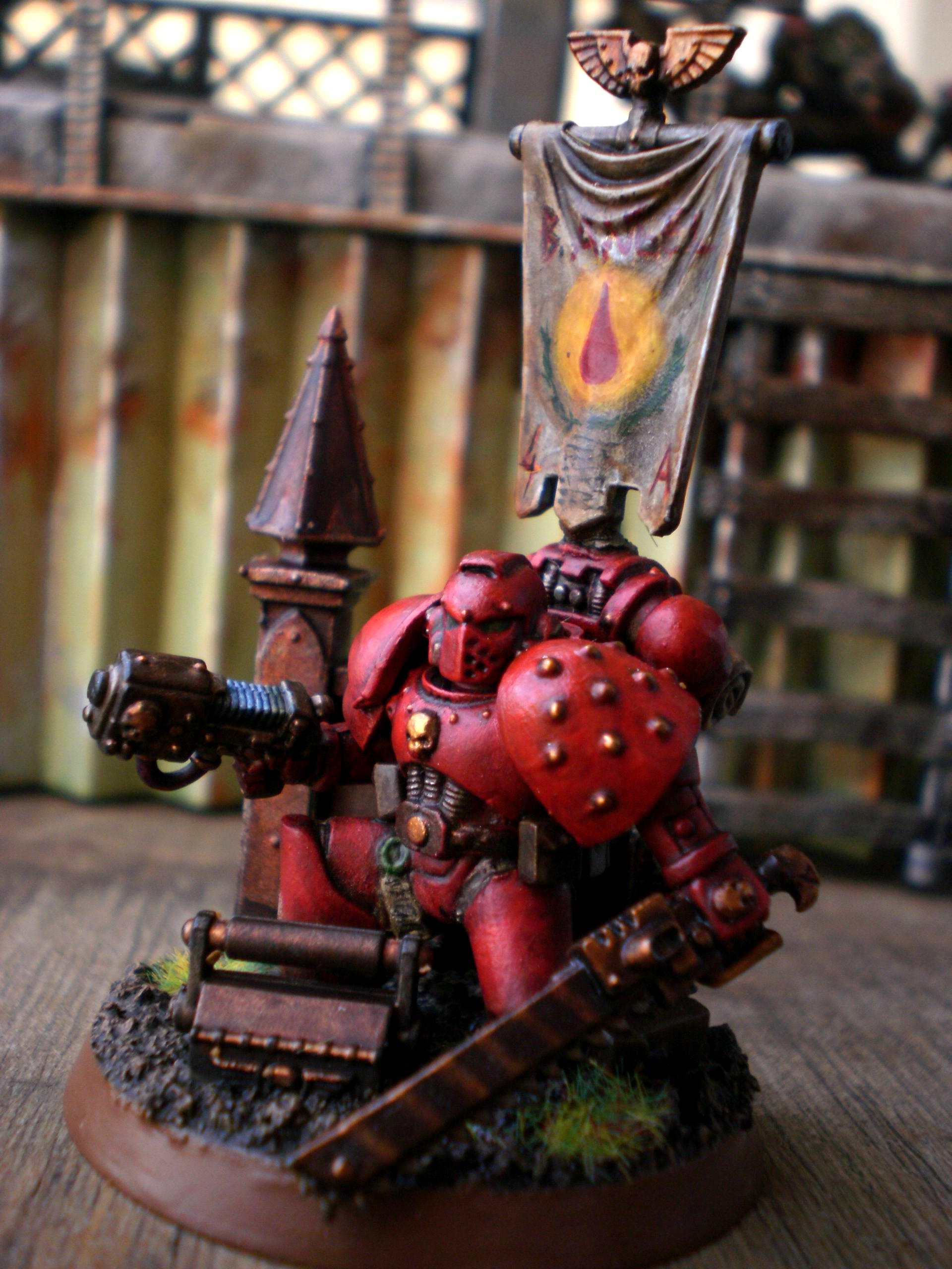 Conversion, Seargent, Space Marines, Spacemarine
