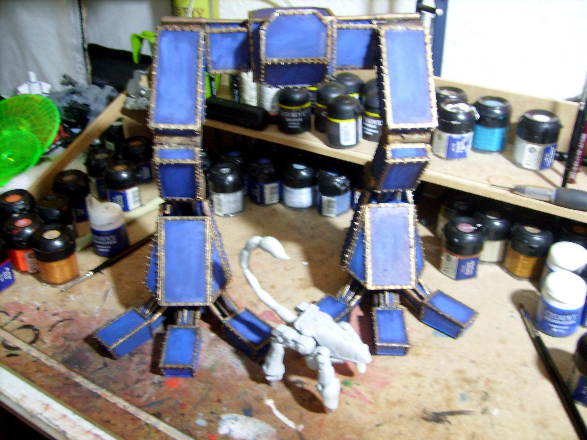 Titan legs painted