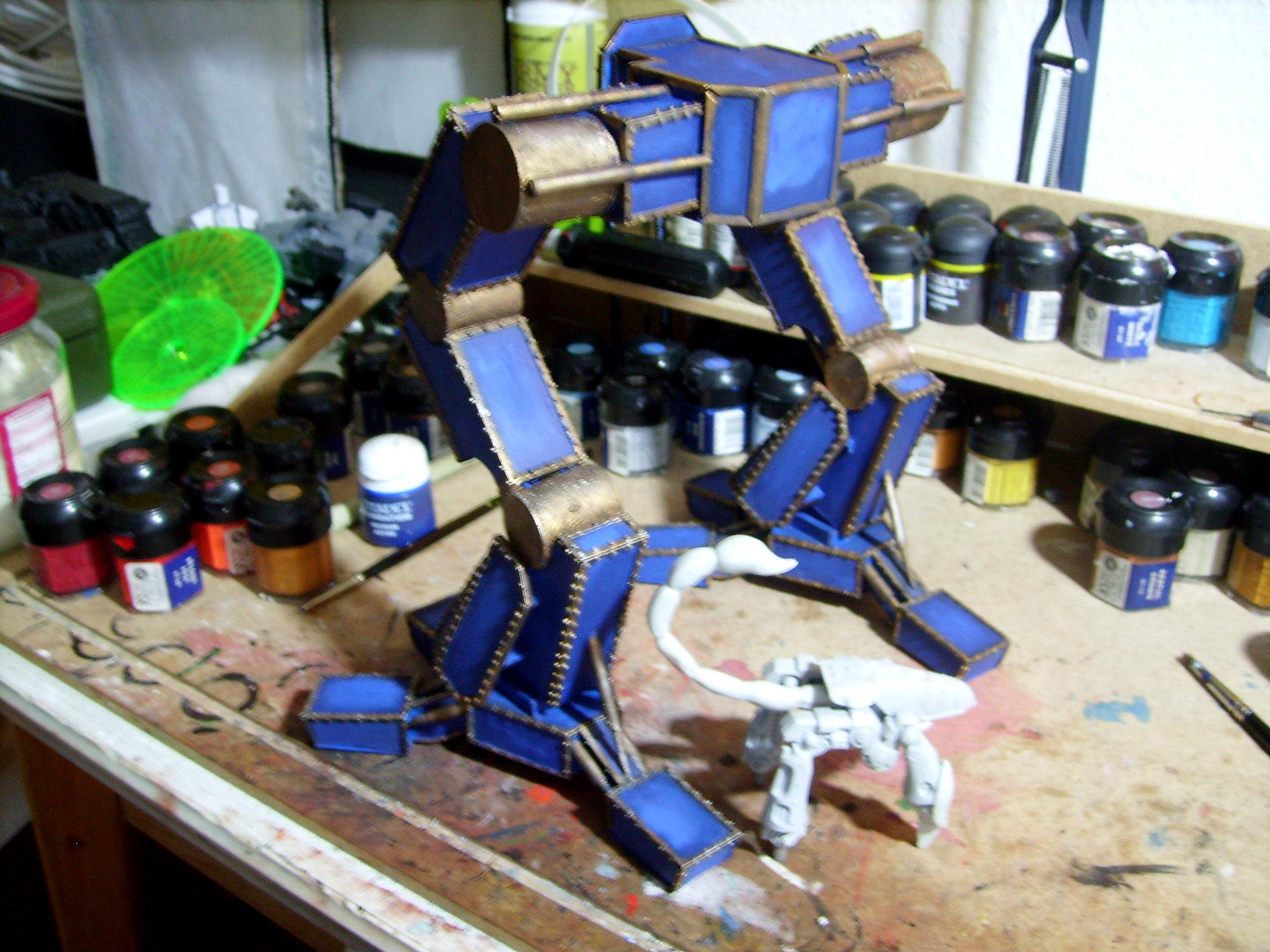Titan legs painted