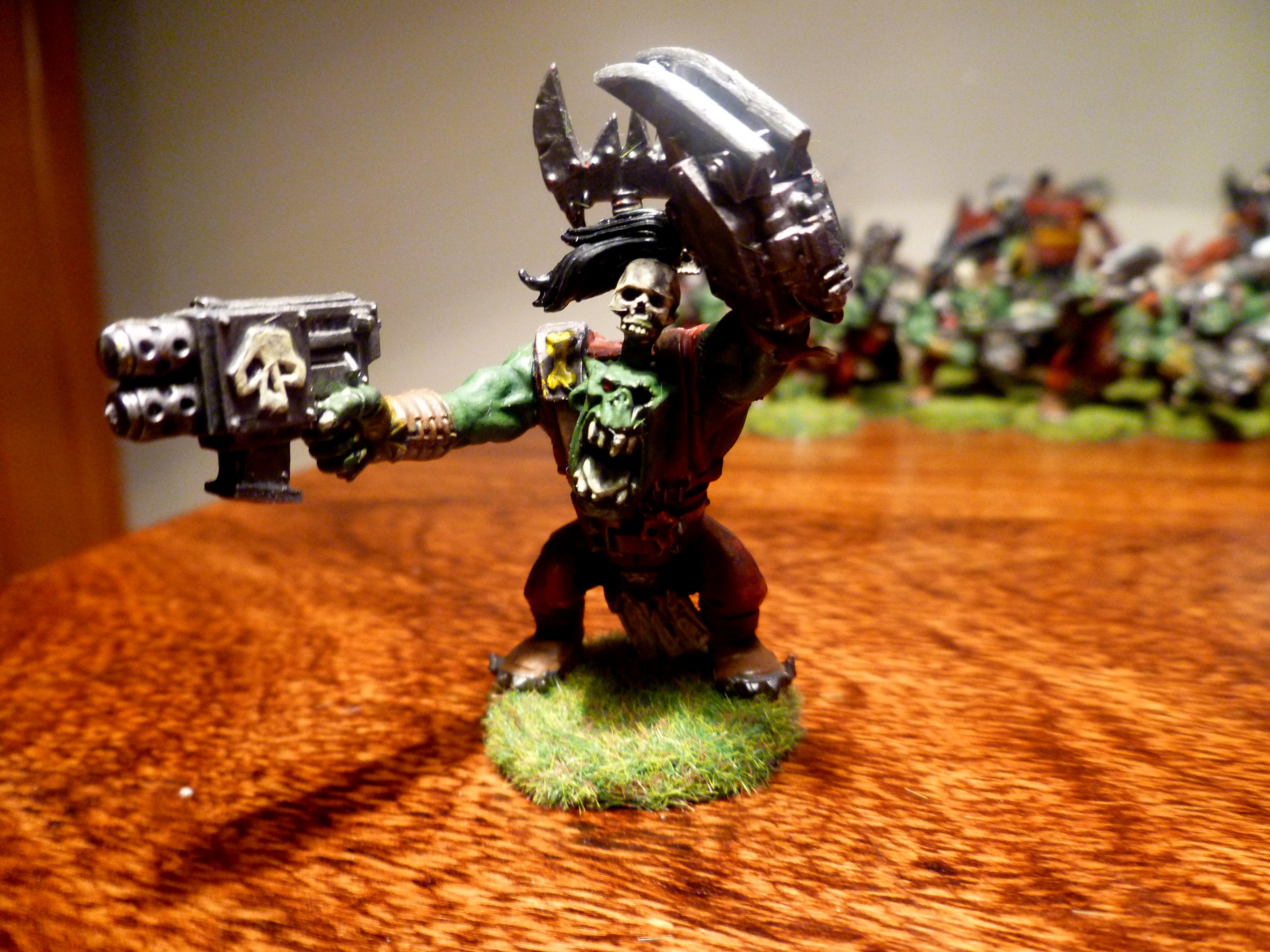Nob, Orks, Pk, nob with pk