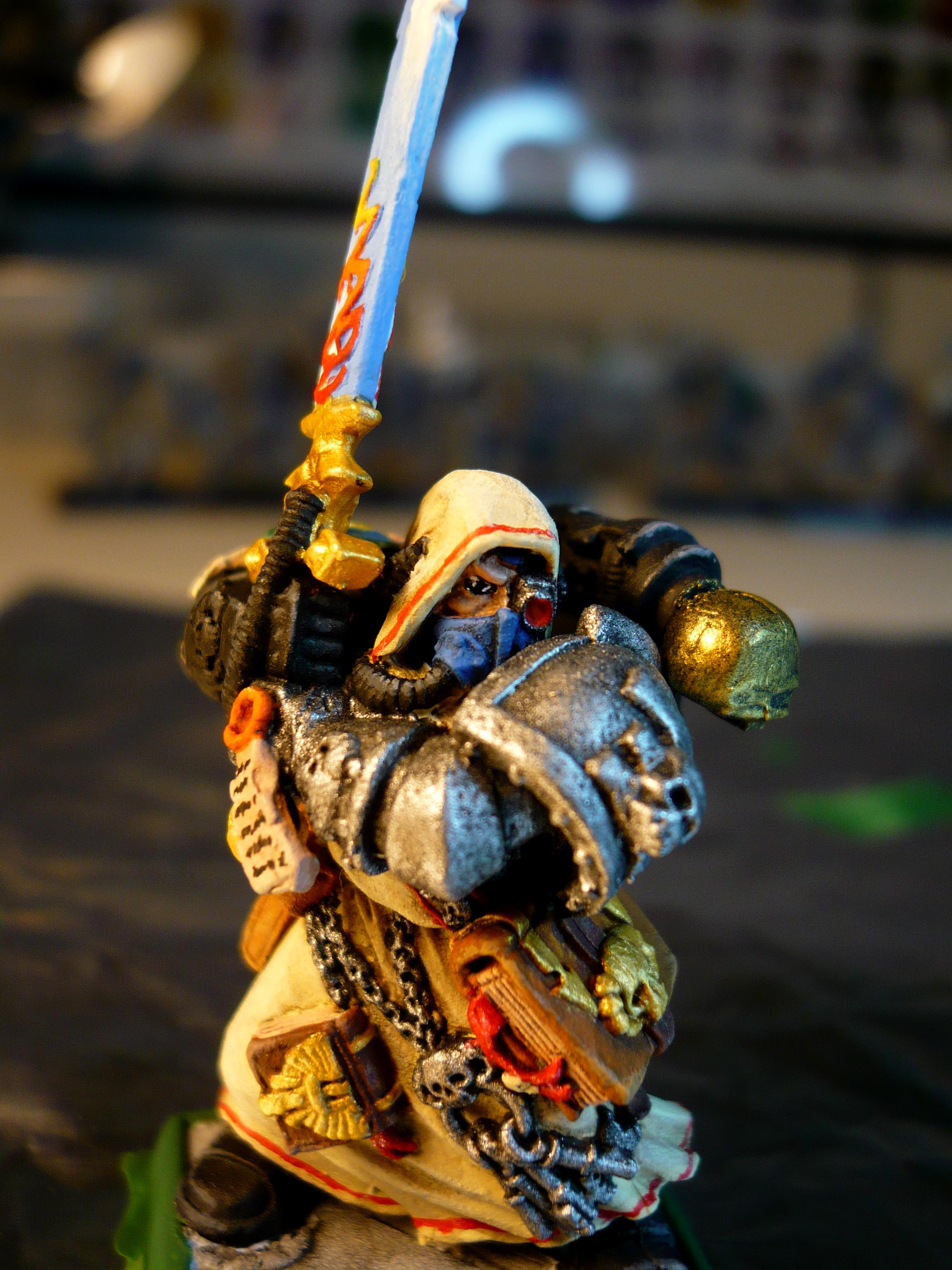 Angel, Dark, Dark Angels, Death, Deathwatch, Ezekiel, Librarian, Librarians, Robe, Robes, Space, Space Marines, Watch