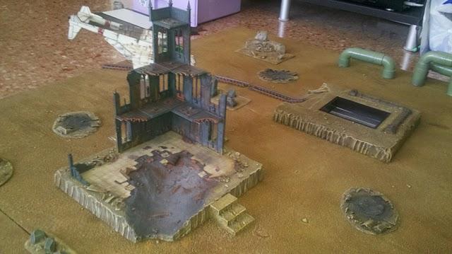 Board, Game Table, Imperial Guard, Terrain, Valkyrie