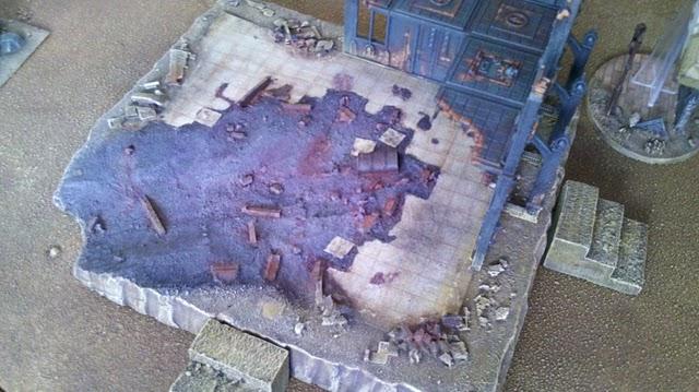 Board, Buildings, Cities, Cities Of Death, Damage, Death, Game Table, Guard, Imperial, Imperial Guard, Terrain
