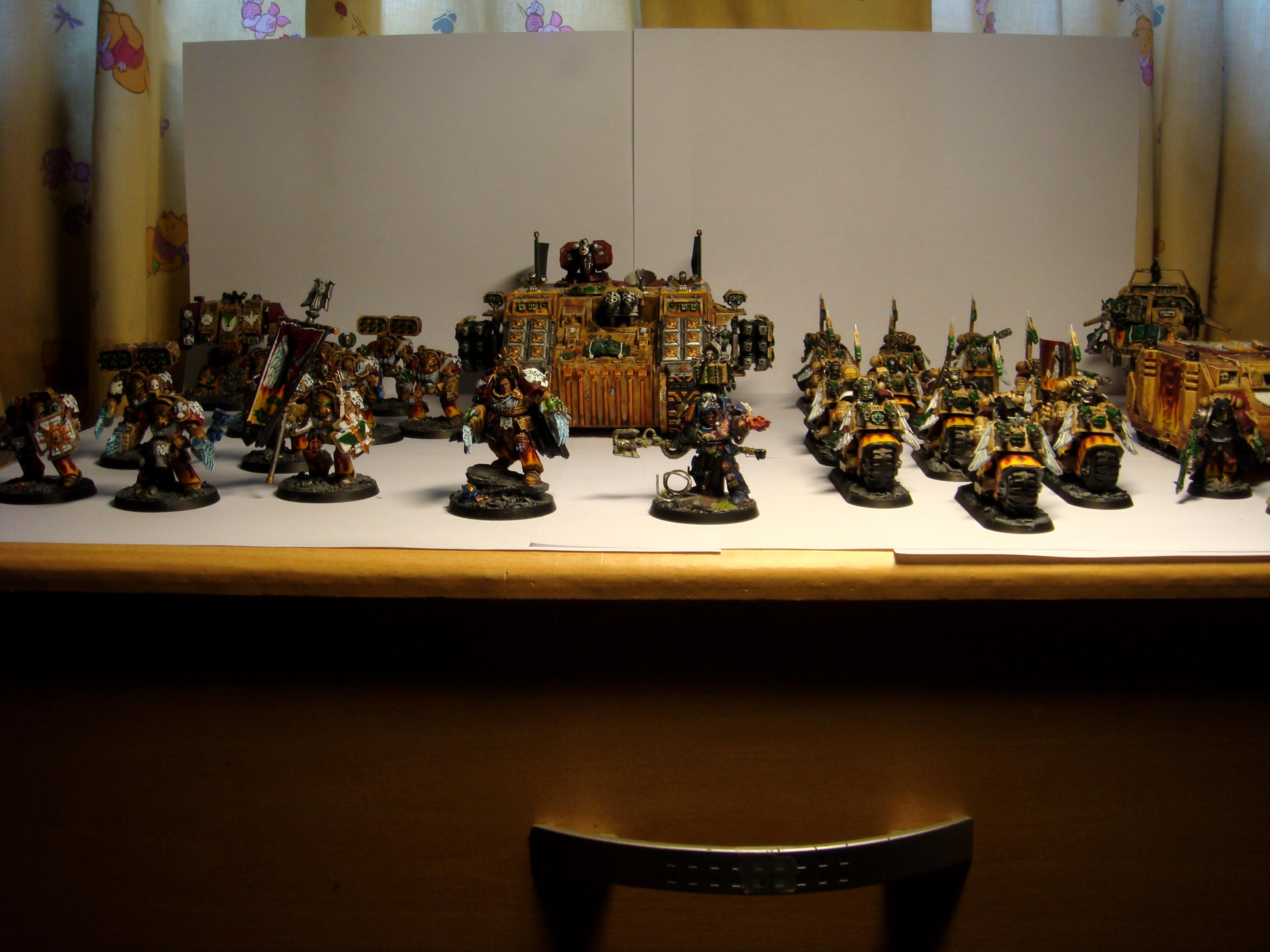 Angels Of Deliverance, Army, Dark Angels, Land Raider, Space Marines, Terminator Armor