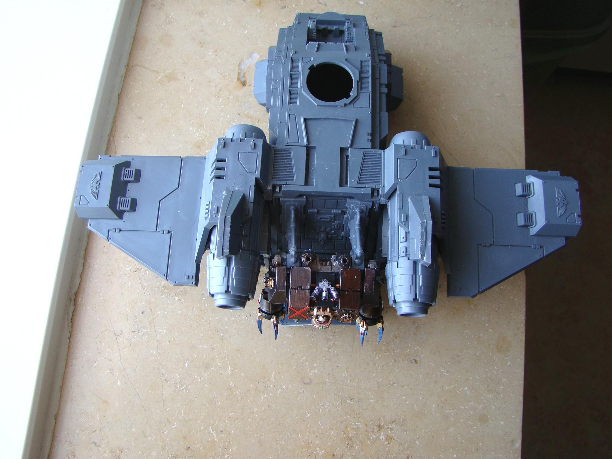 Blood Angels, Space Marines, Storm Raven, Warhammer 40,000, Work In Progress