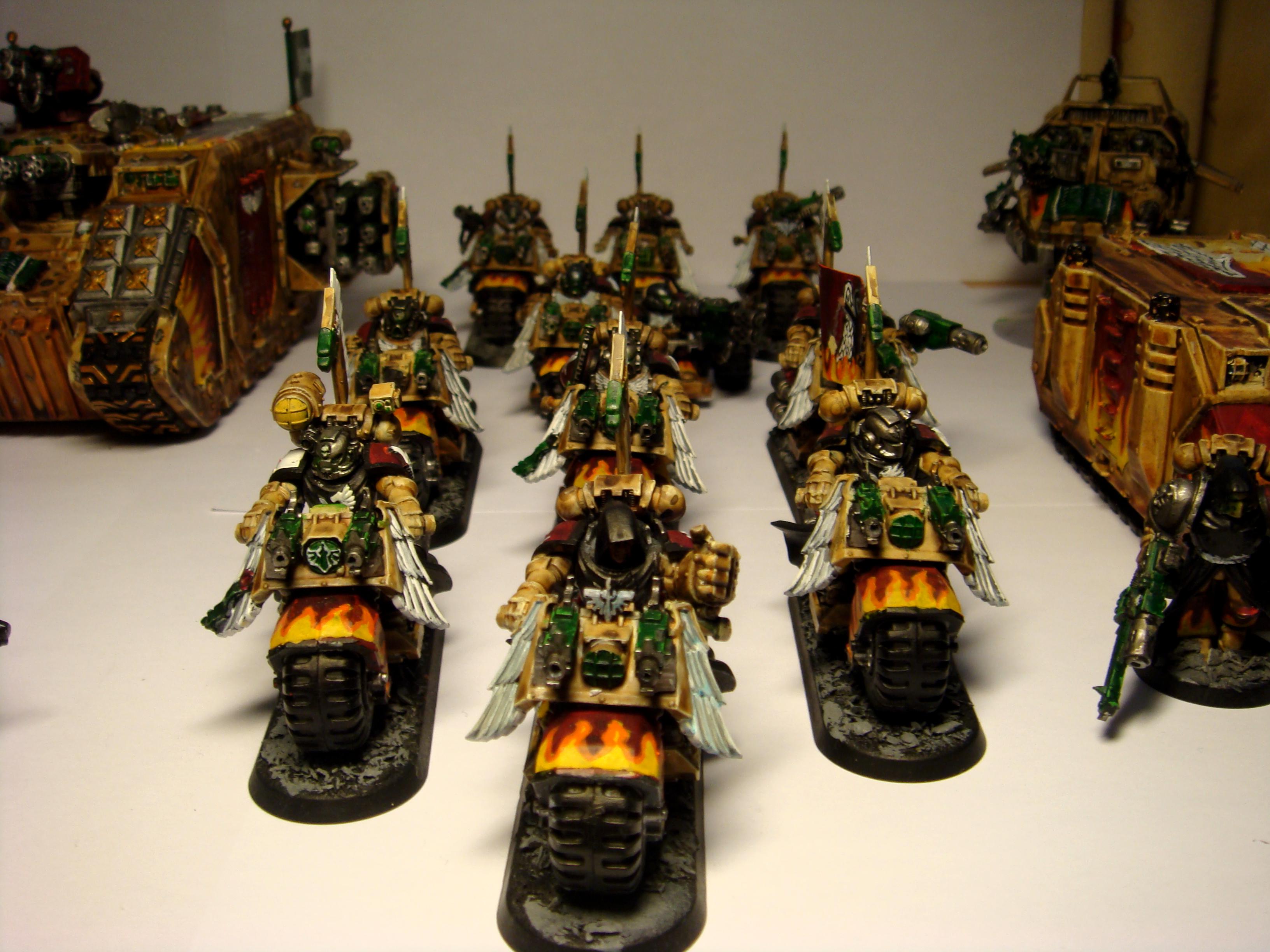 Bike, D, Dark Angels, Space Marines