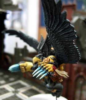 Painted &quot;Counts as&quot; Shrike, Left