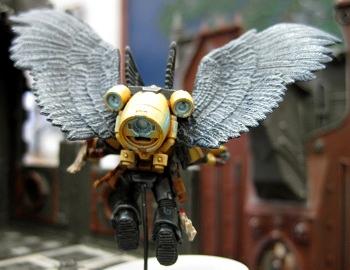 Painted &amp;quot;Counts as&amp;quot; Shrike, Back