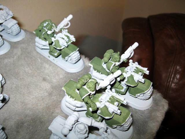 Space Marines, Warhammer 40,000, Work In Progress