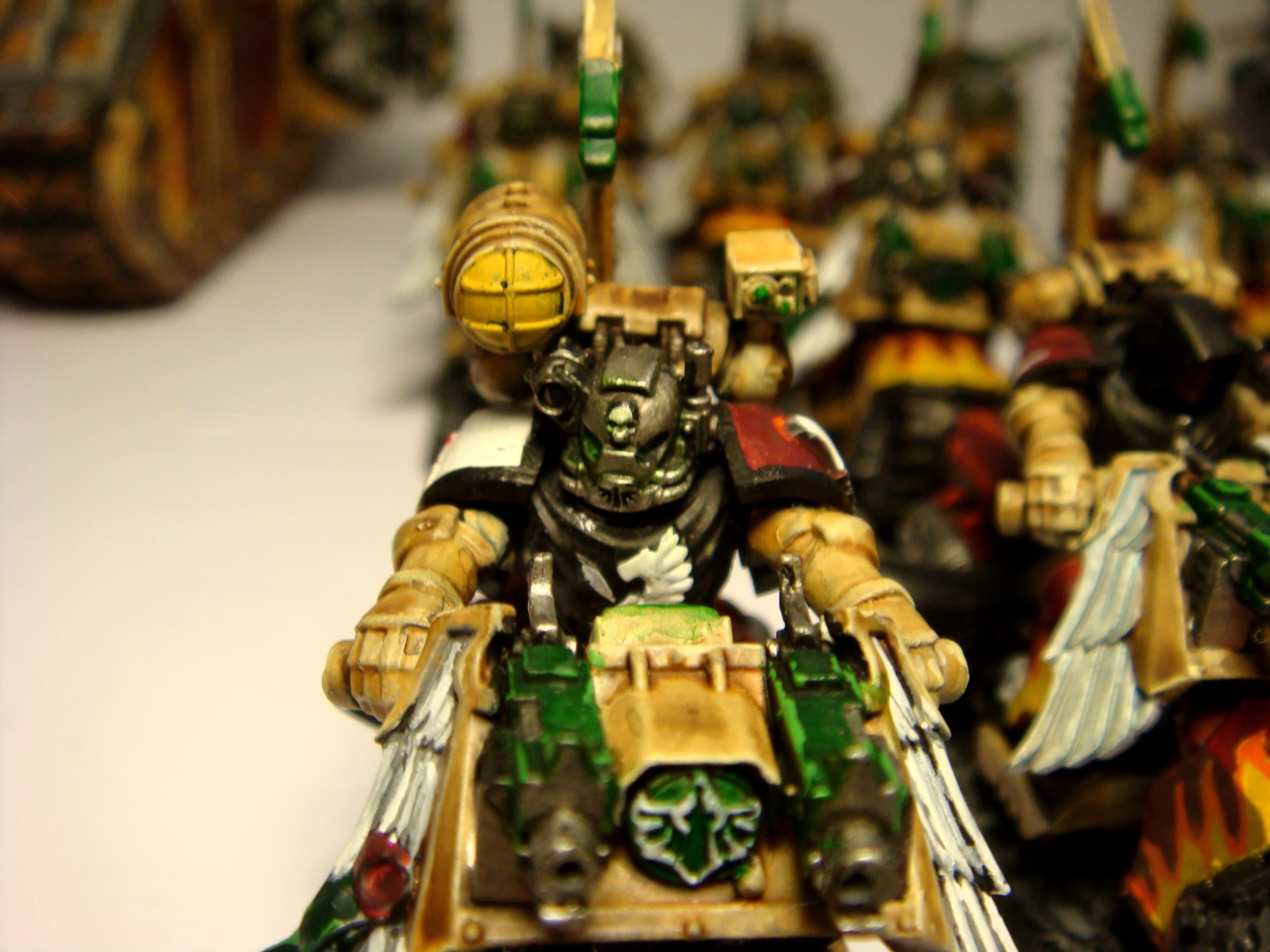 Bike, Dark Angels, Ravenwing, Space Marines