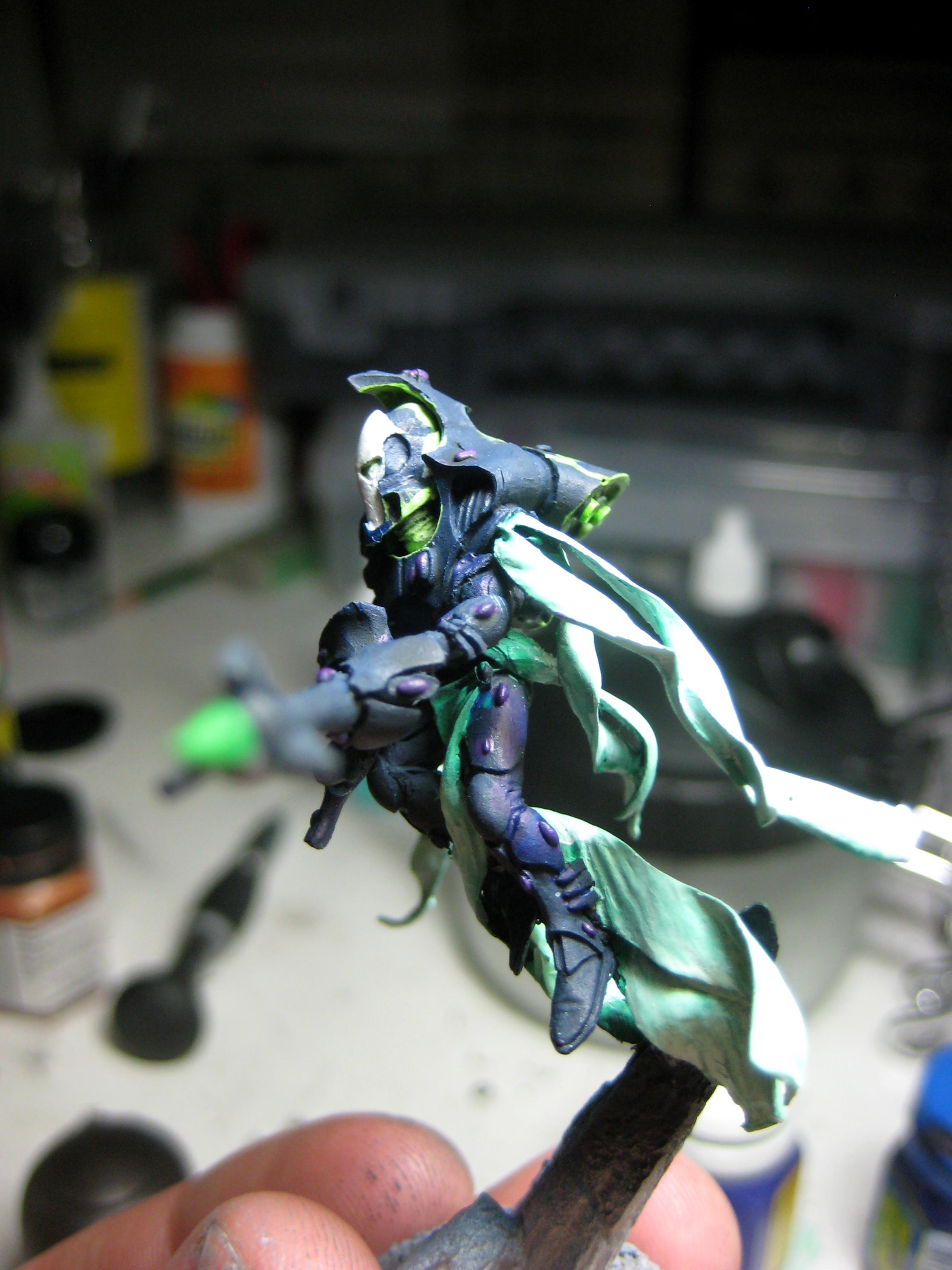 Aspect Warrior, Eldar, Exarch, Forge World, Specters, Work In Progress