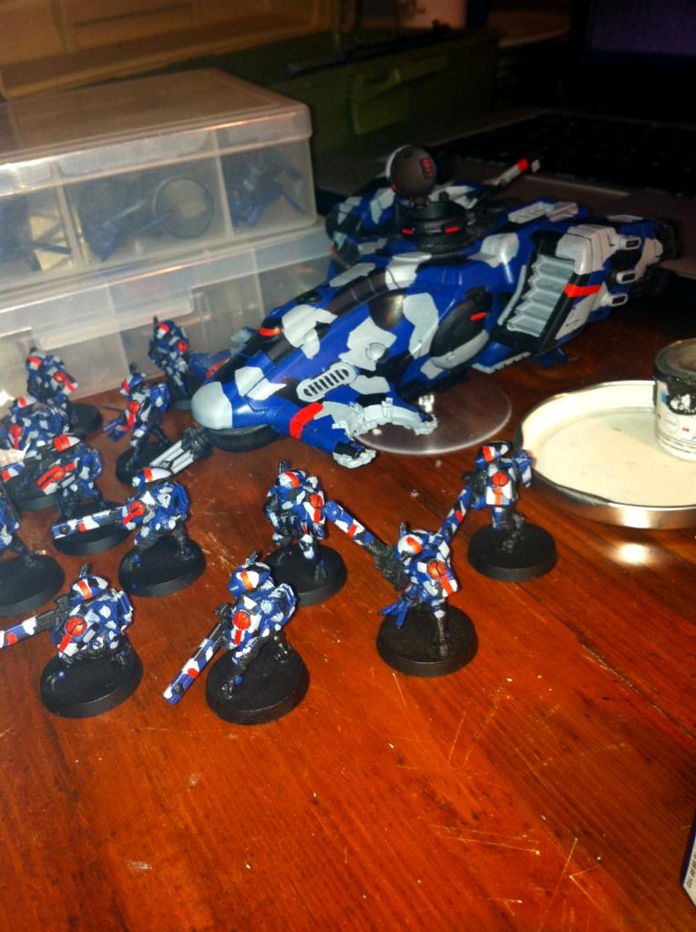 Devilfish, Fire Warriors, Shas'verlis, Tau, Vior'la