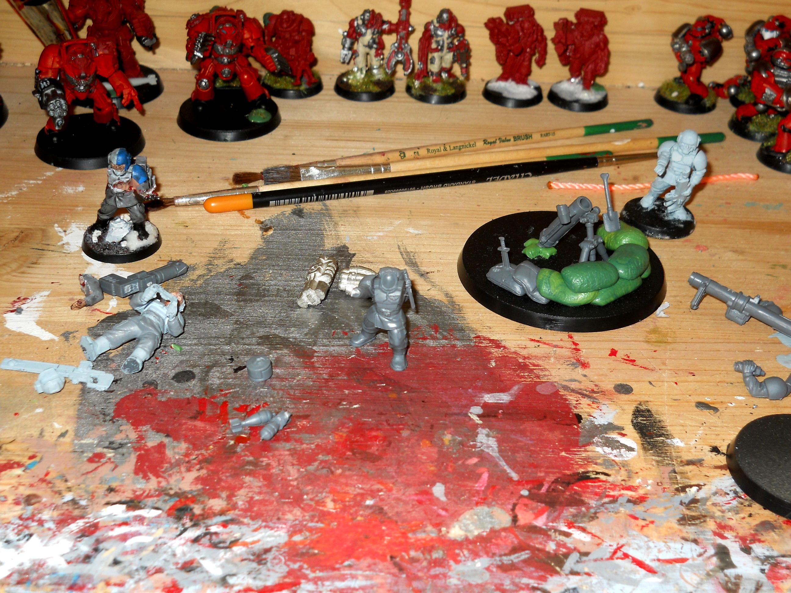 partial mortarer in the middle there