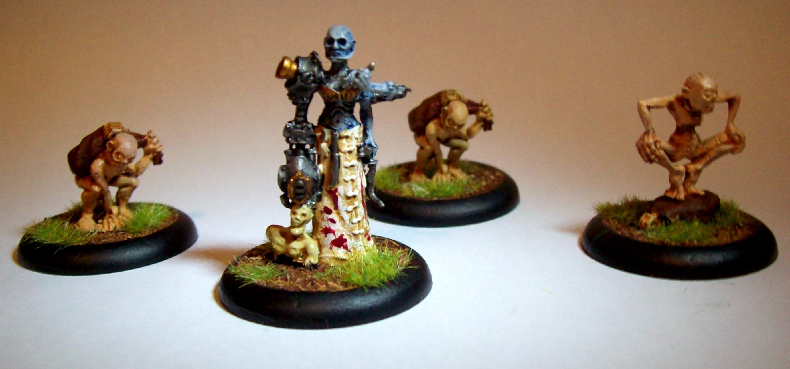 Cryx, Hereticdave, Necrosurgeon &amp; Stitch Thralls