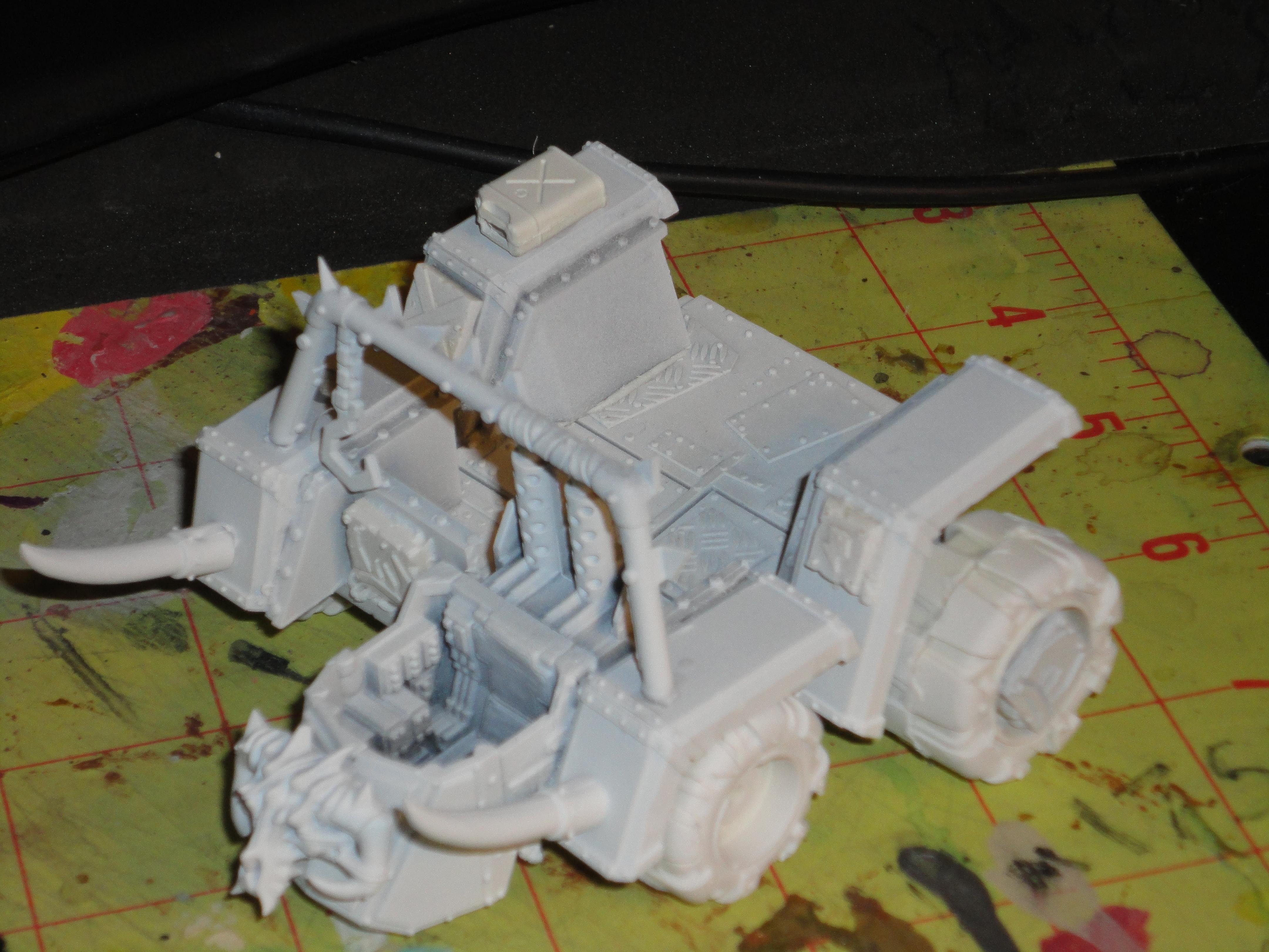 Conversion, Orks, Scratch built war buggy