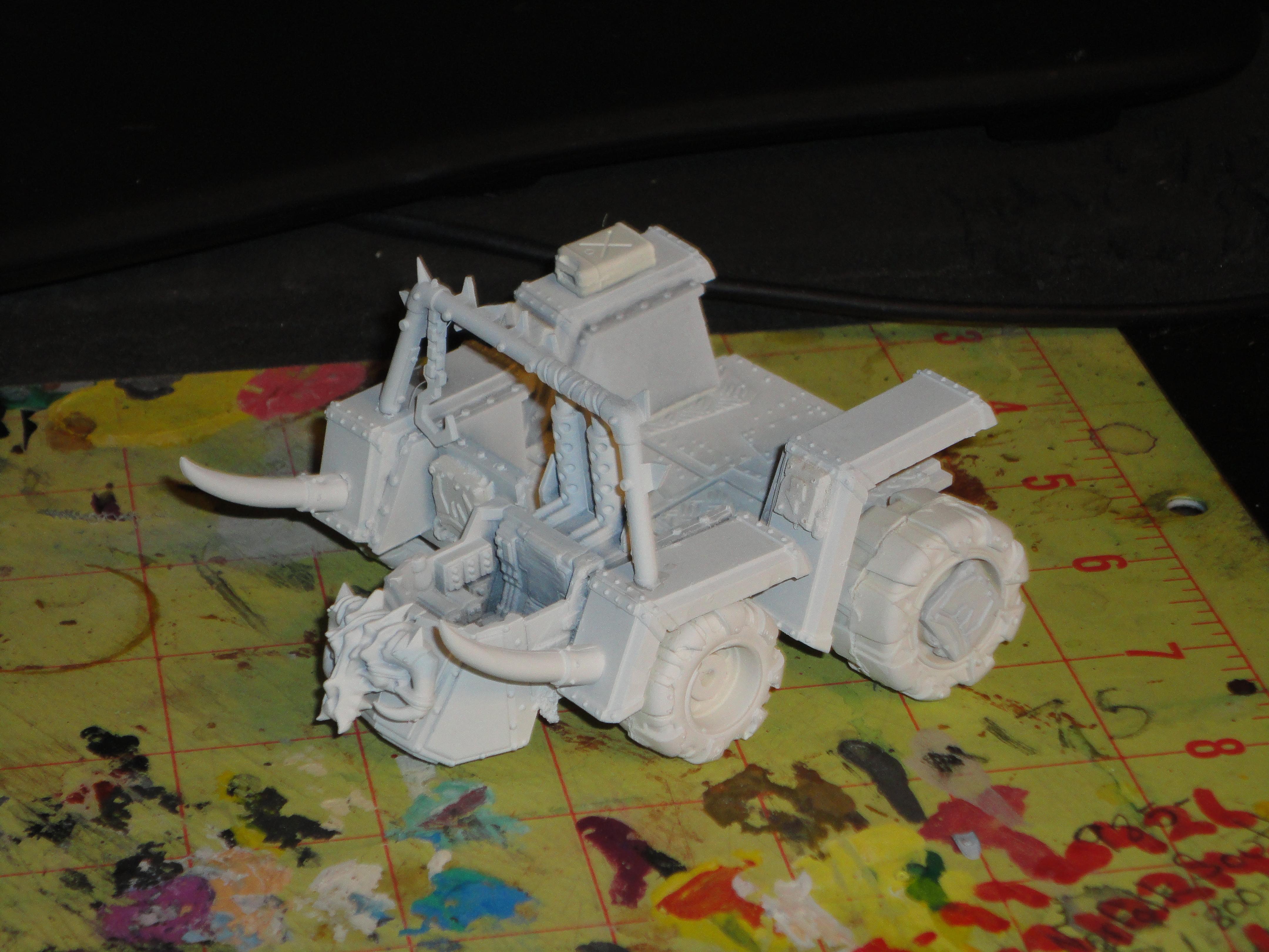Conversion, Orks, Scratch built warbuggy