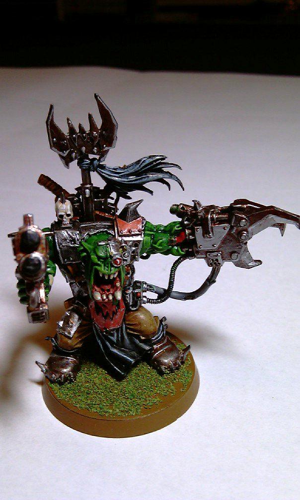 Greenskin, Orks, Painted, Warboss