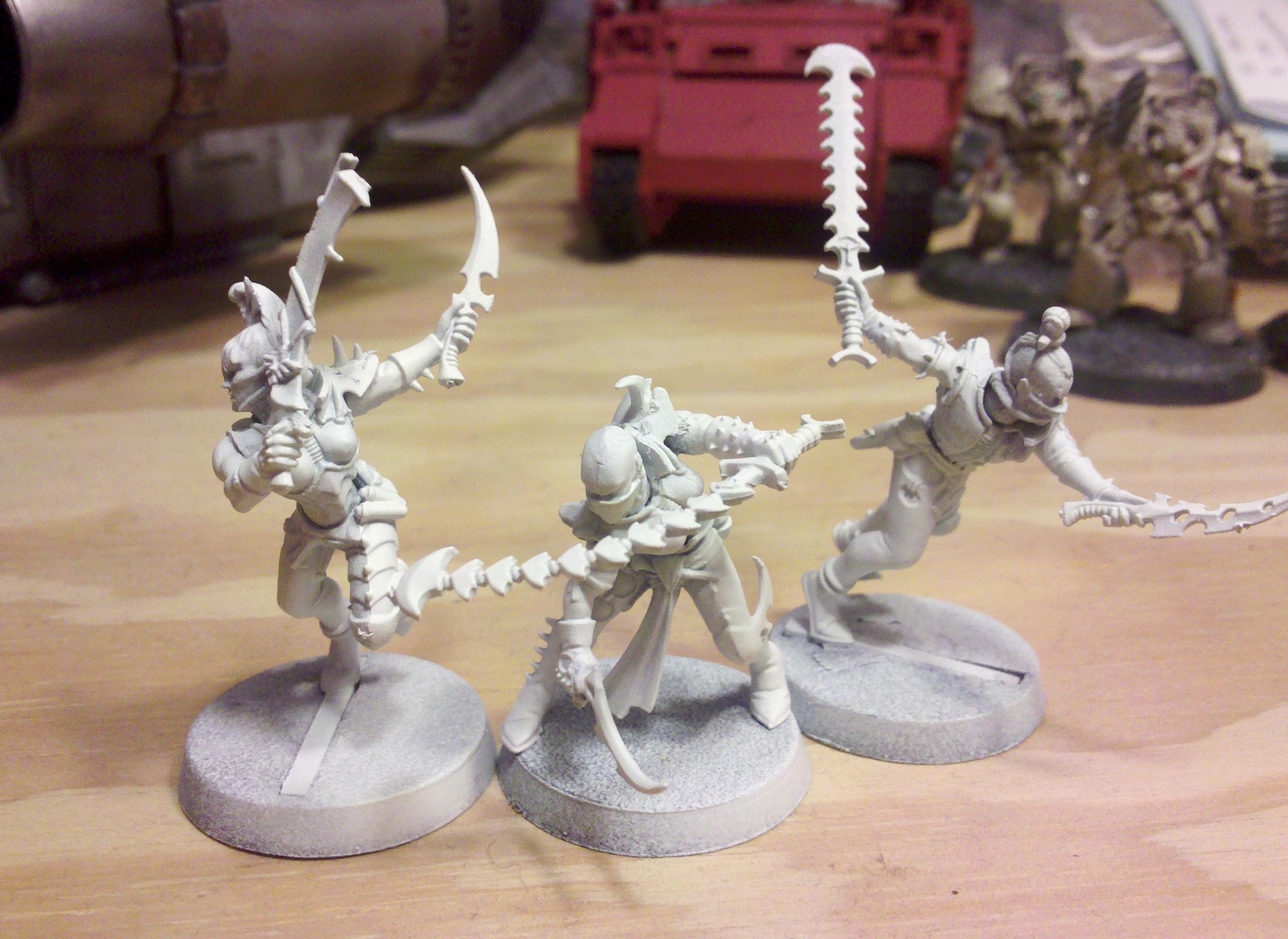 Custom, Dark Eldar, Razorflail, Warriors, Wych