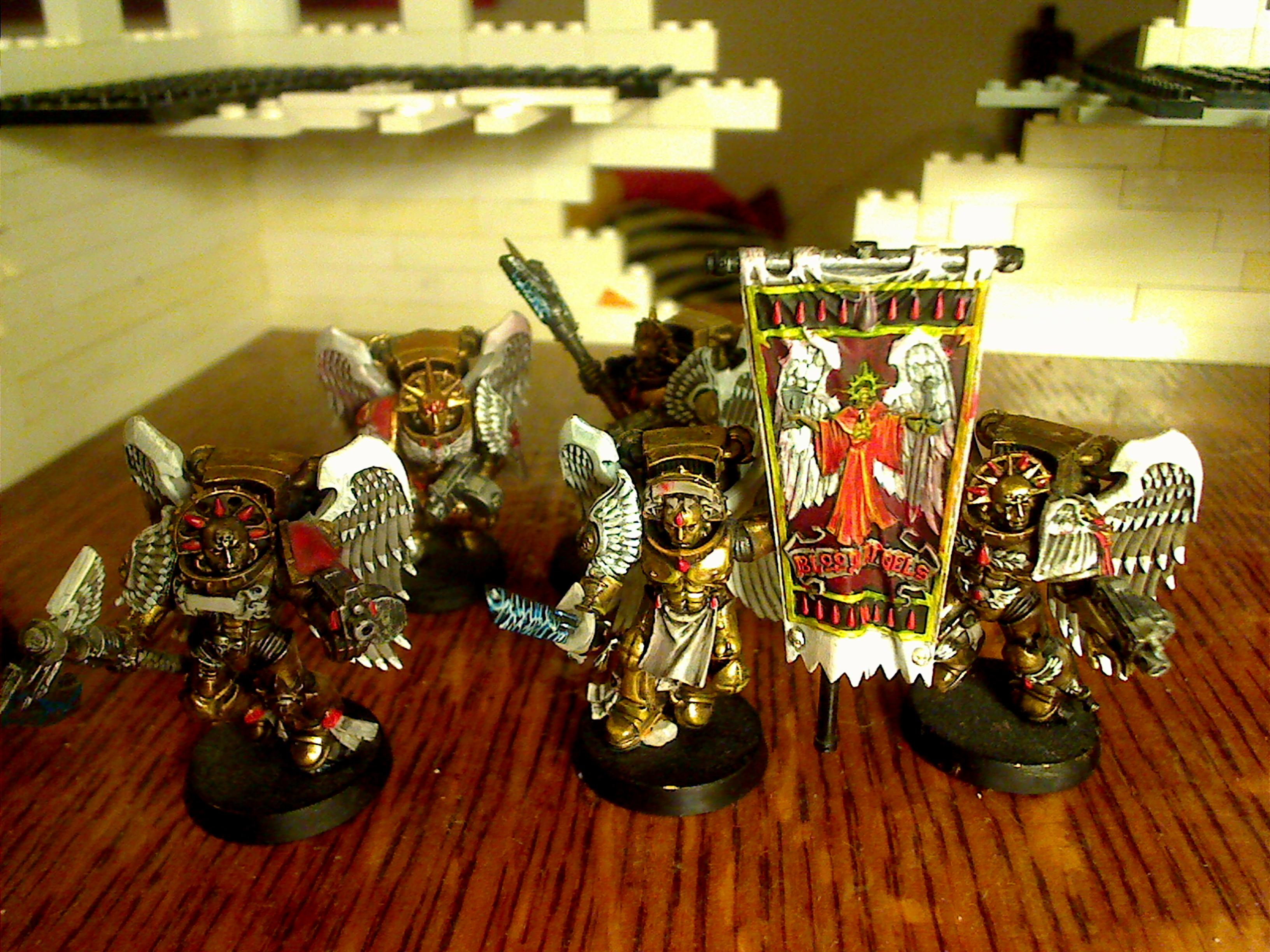 Blood Angels, Sanguinary Guard, Space Marines, Squad