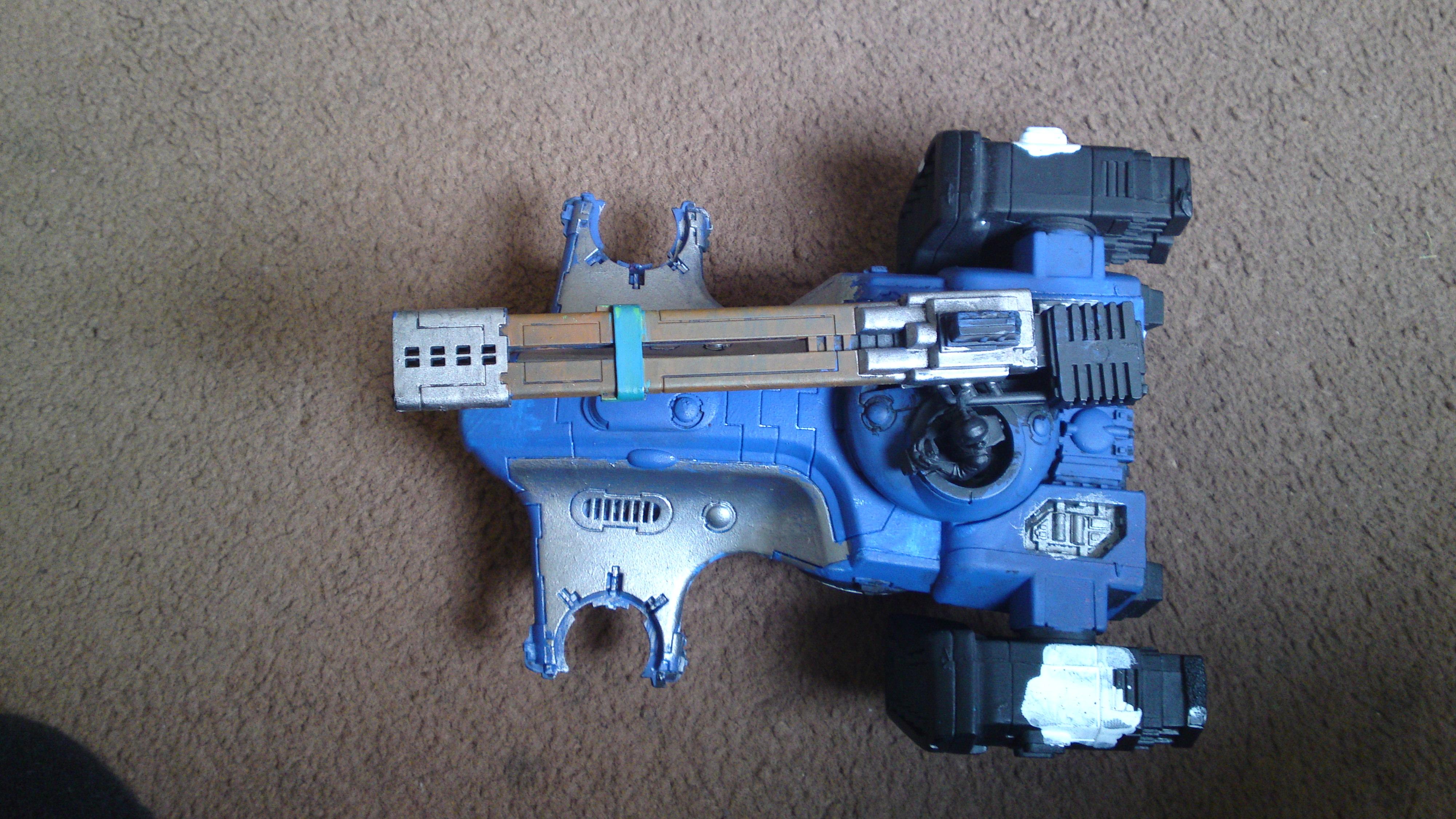 Complete with turret