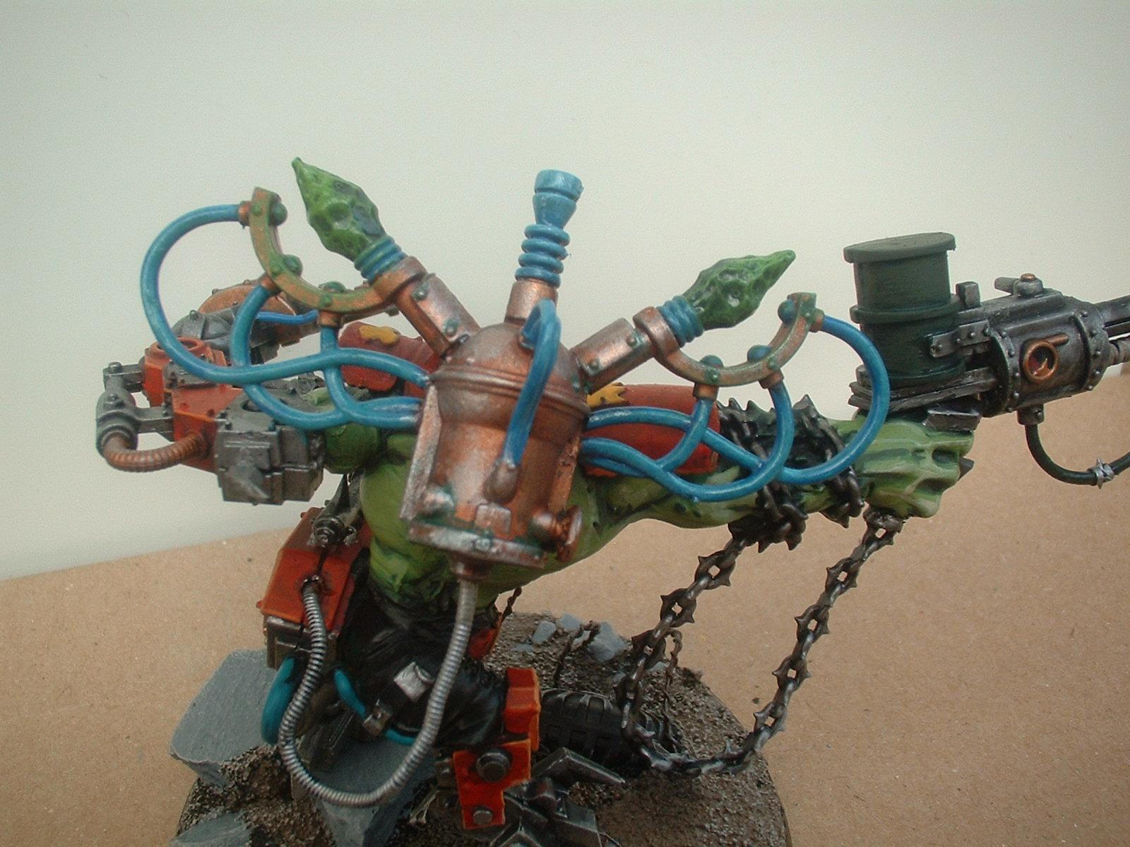 Orks, The Generator/Kustom force field. Probably will just use this as the drone seems quite small beside him
