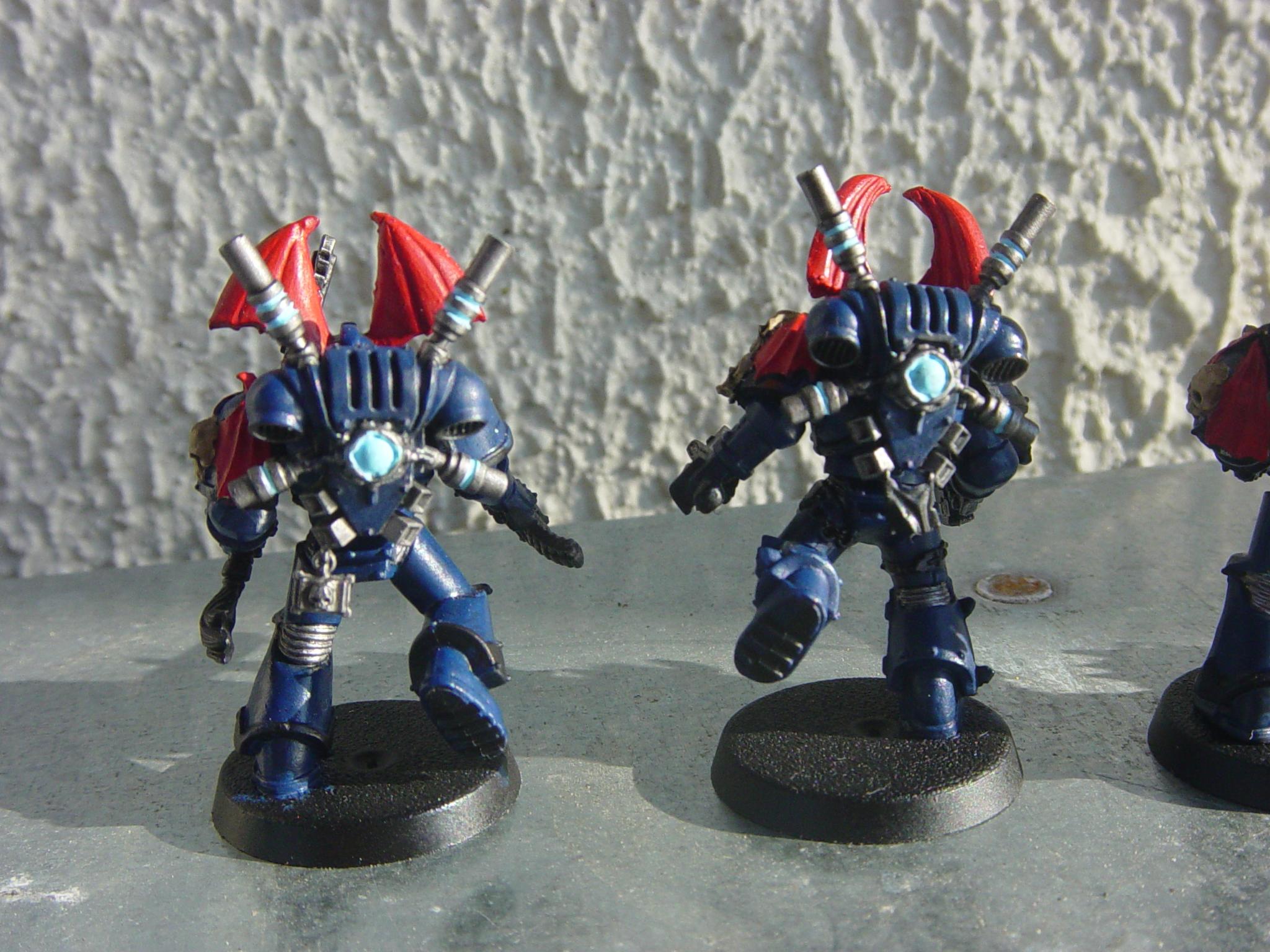 Chaos, Chaos Space Marines, Conversion, Night Lords, Painted, Space Marines, Warhammer 40,000
