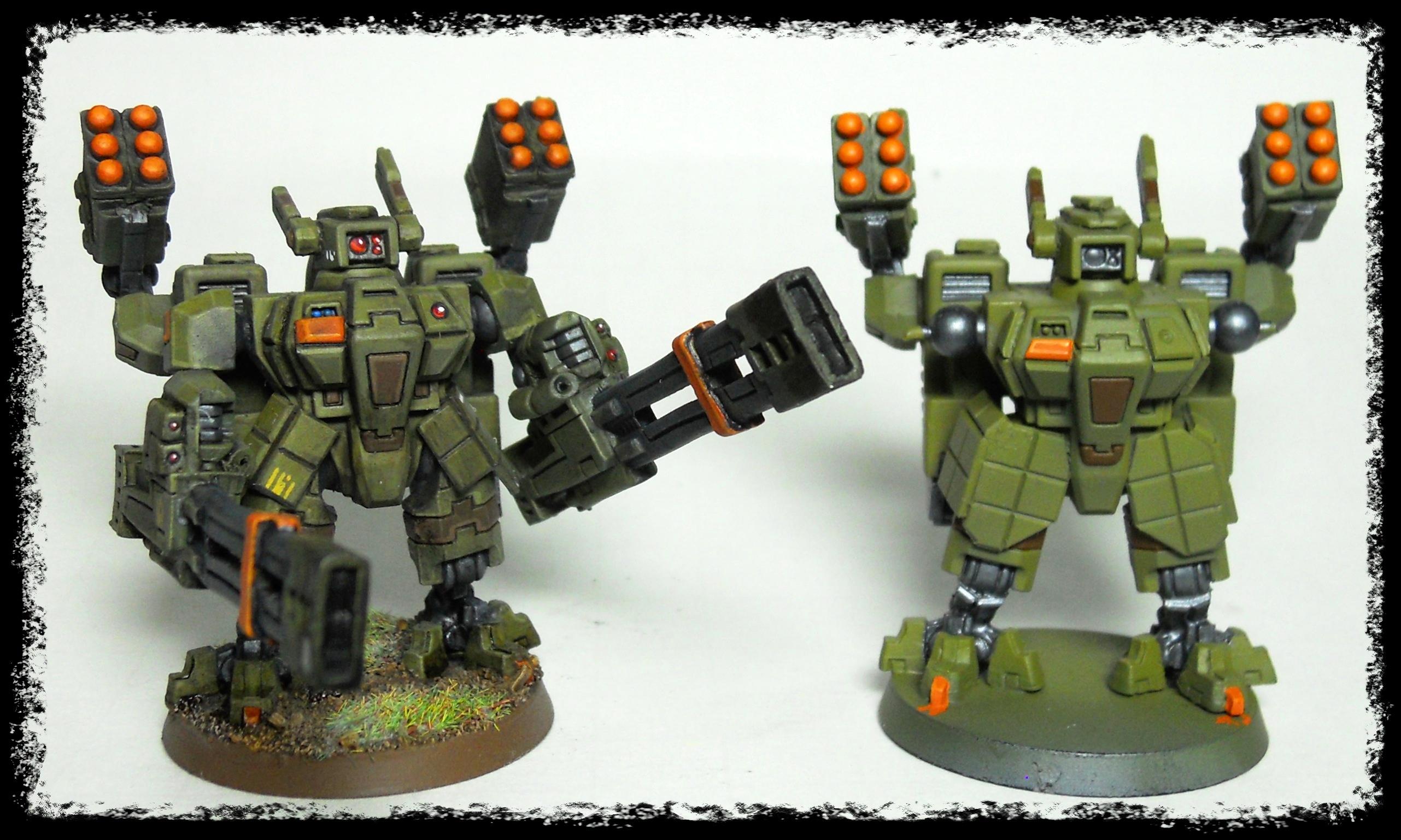 Broadsides, Crisis Battlesuit, Tau